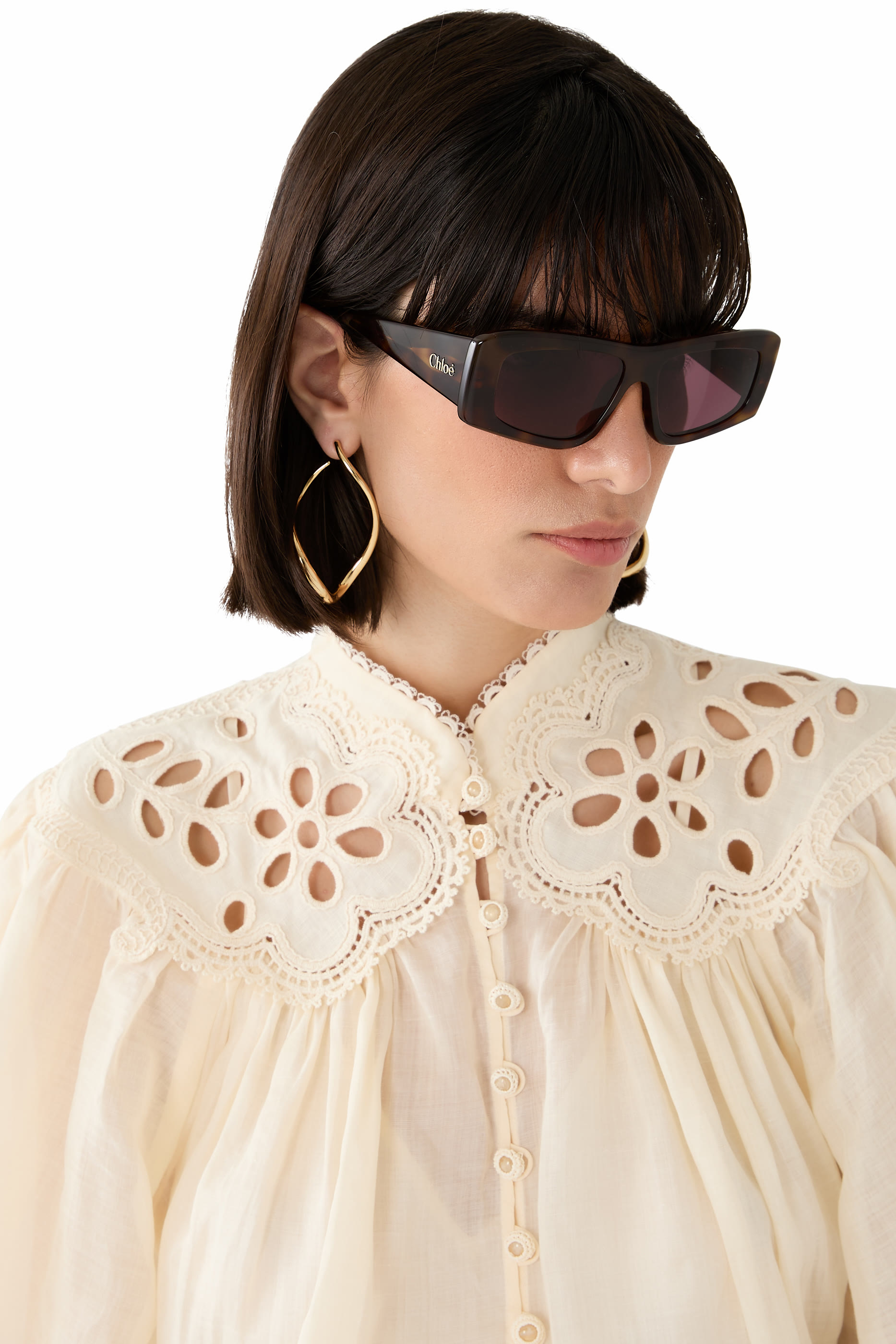 Oversized Acetate Sunglasses