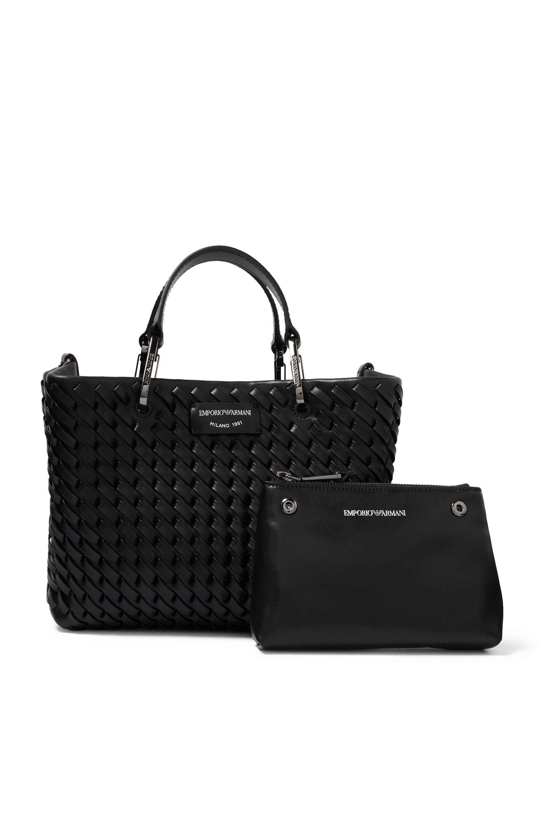 My EA Intertwined Shopper Bag