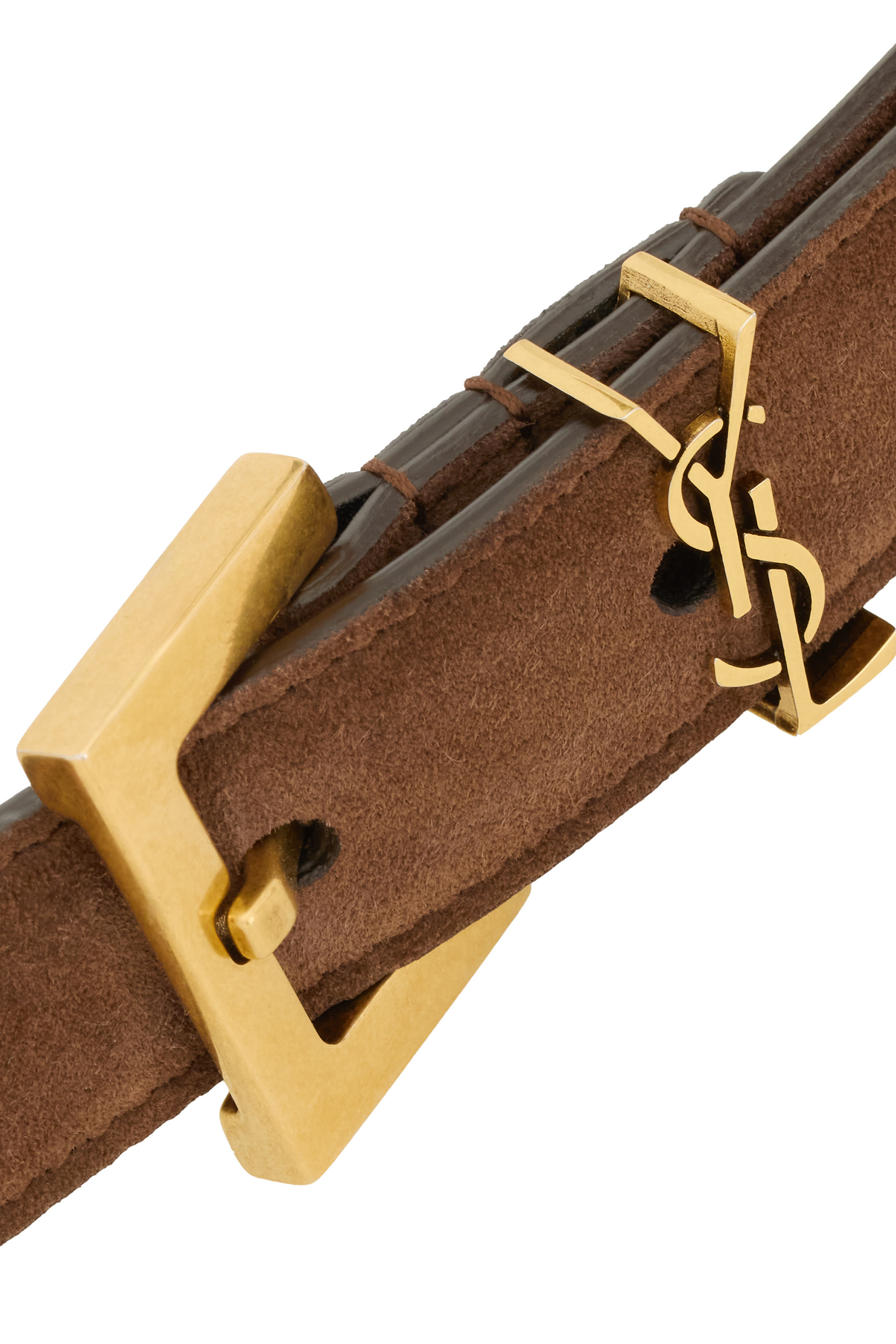  Cassandre Thin Belt in Suede