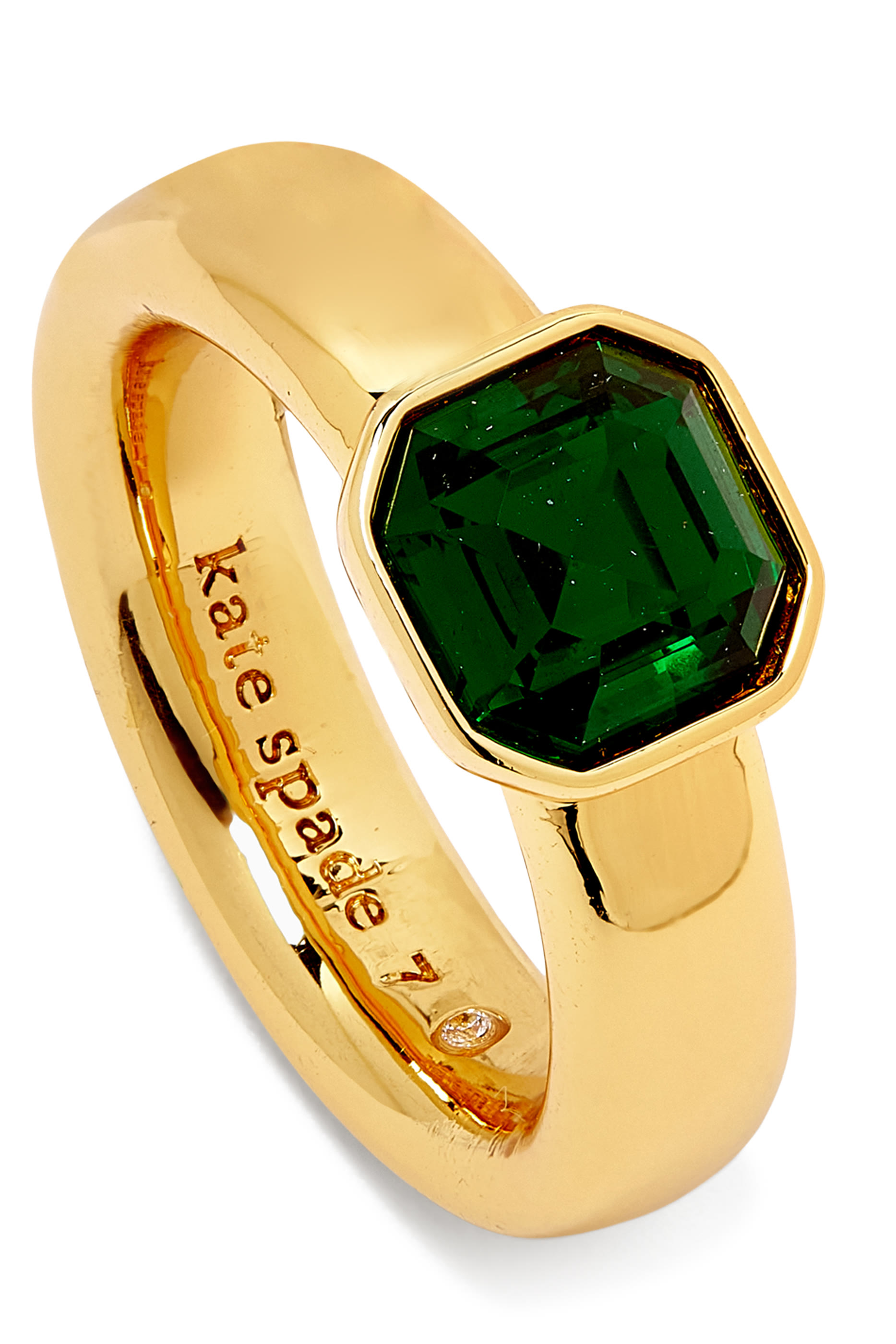 Keep Sparkling Asscher Ring