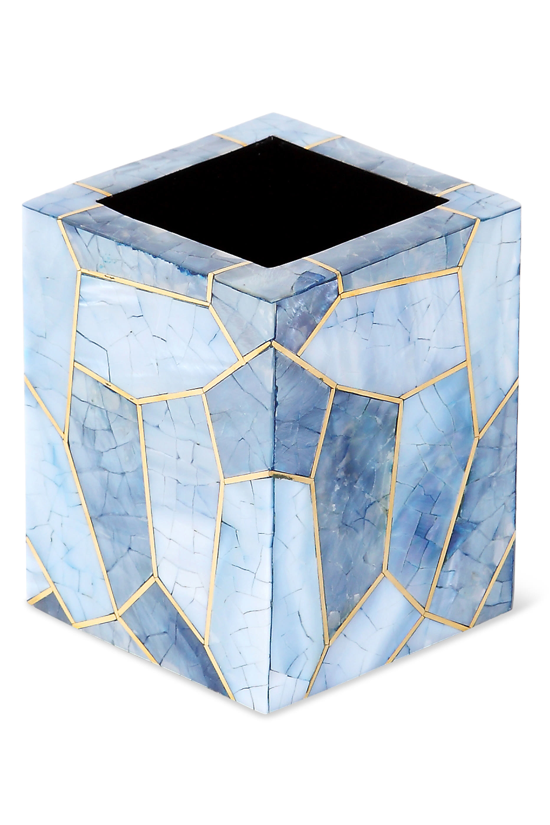 Francesca Shell and Brass Tumbler