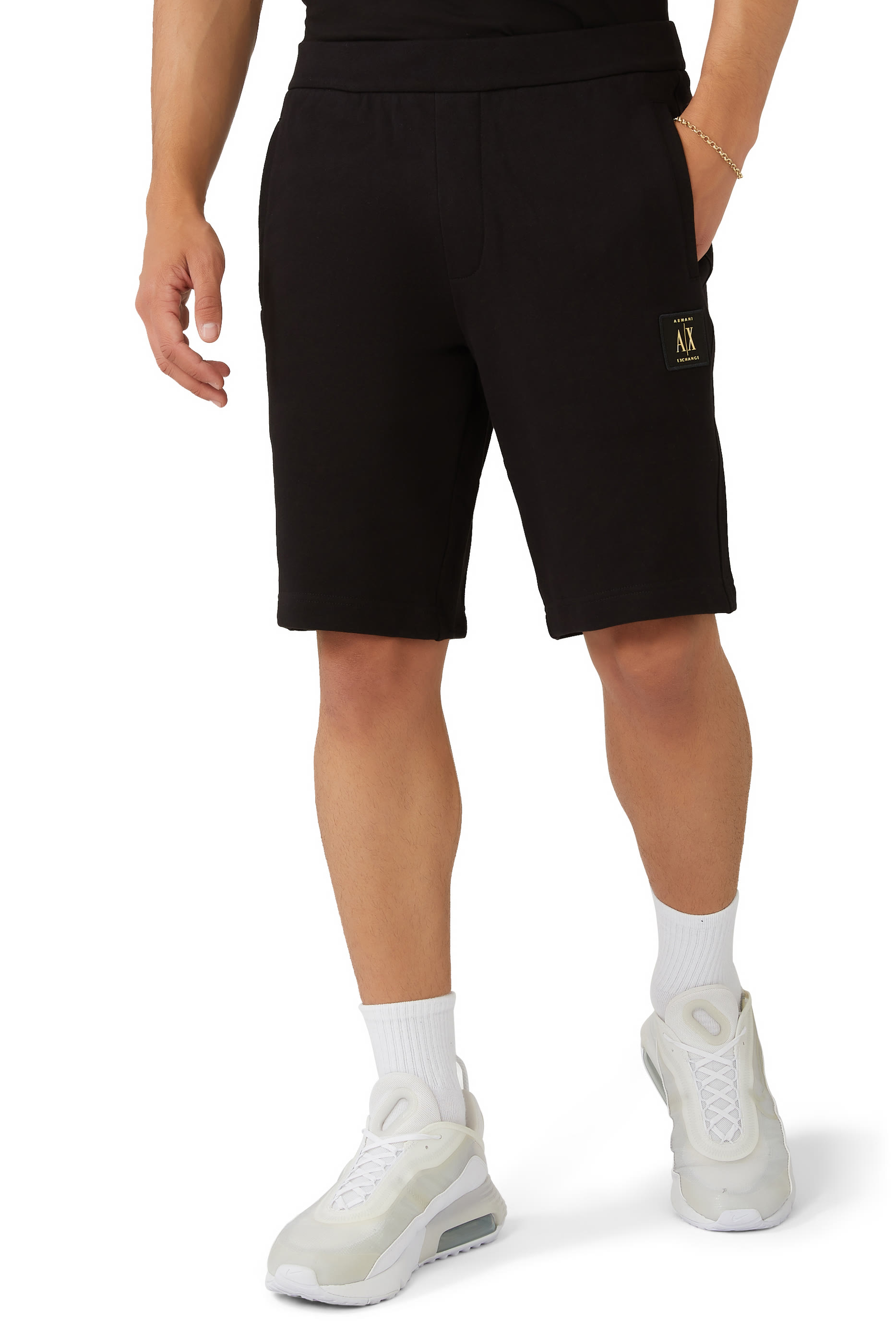 Icon Logo Patch Bermuda Shorts