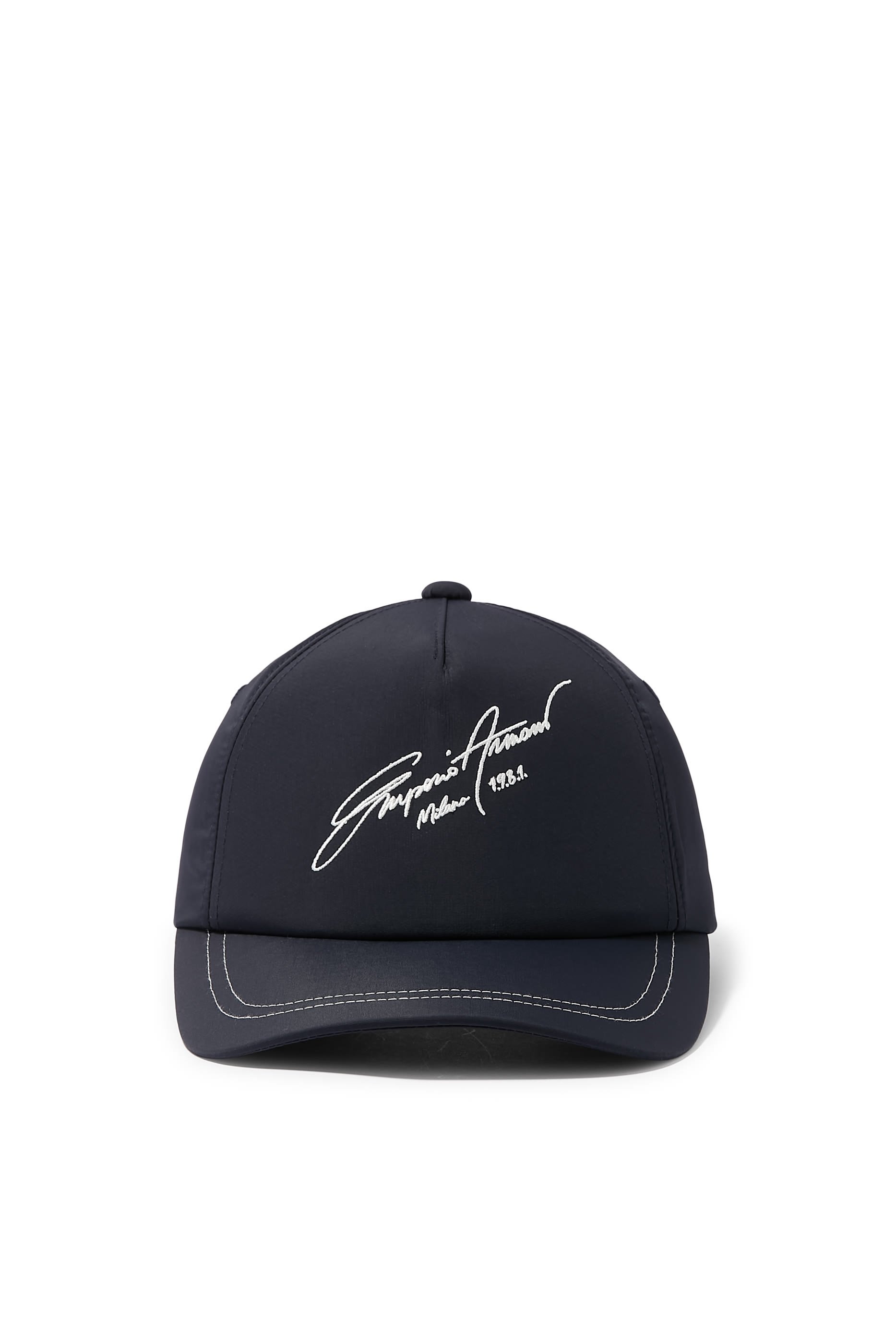 Nylon & Silk Blend Baseball Cap