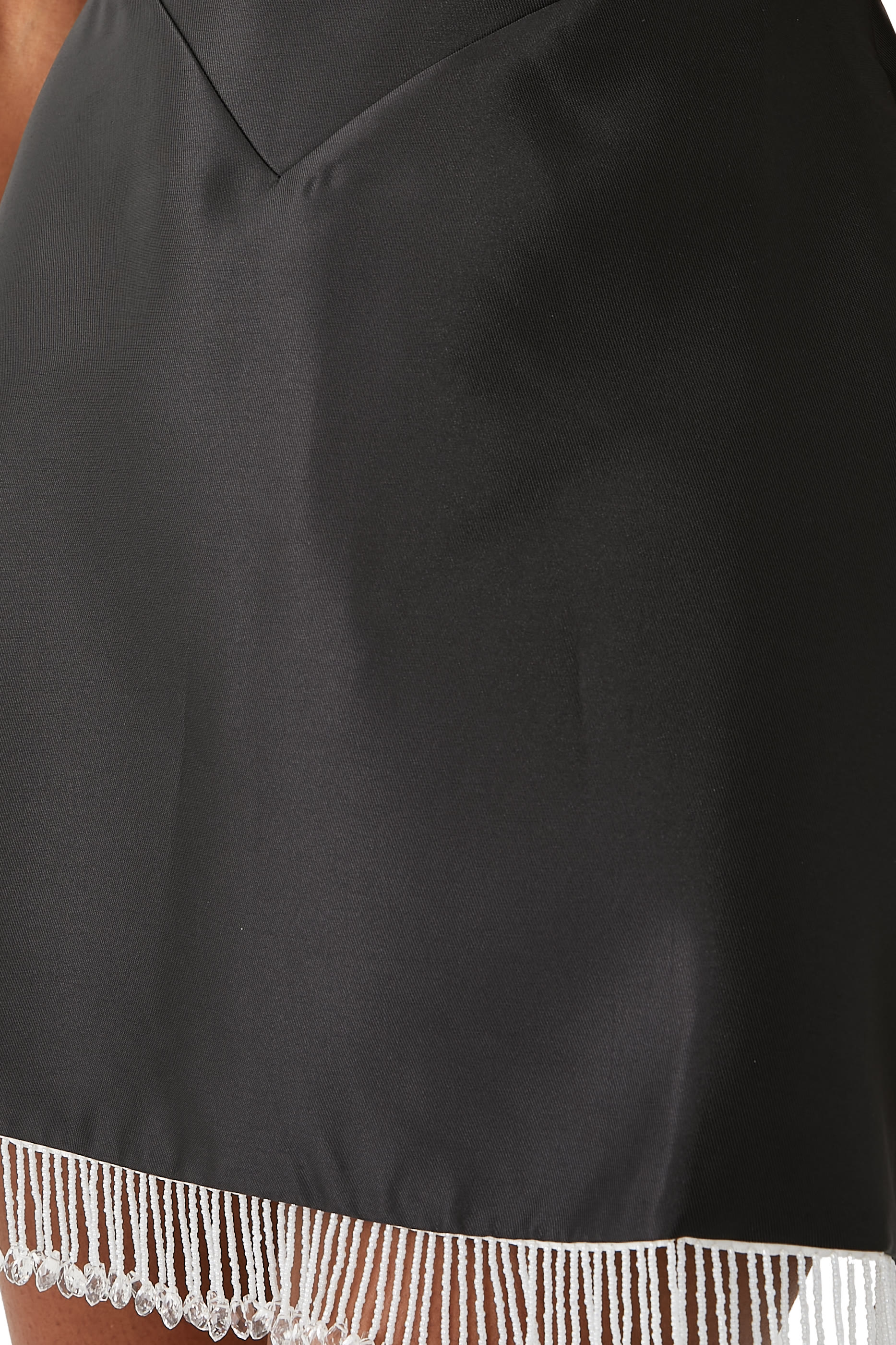 The Ultimate Muse Embellished Trim Mini Dress