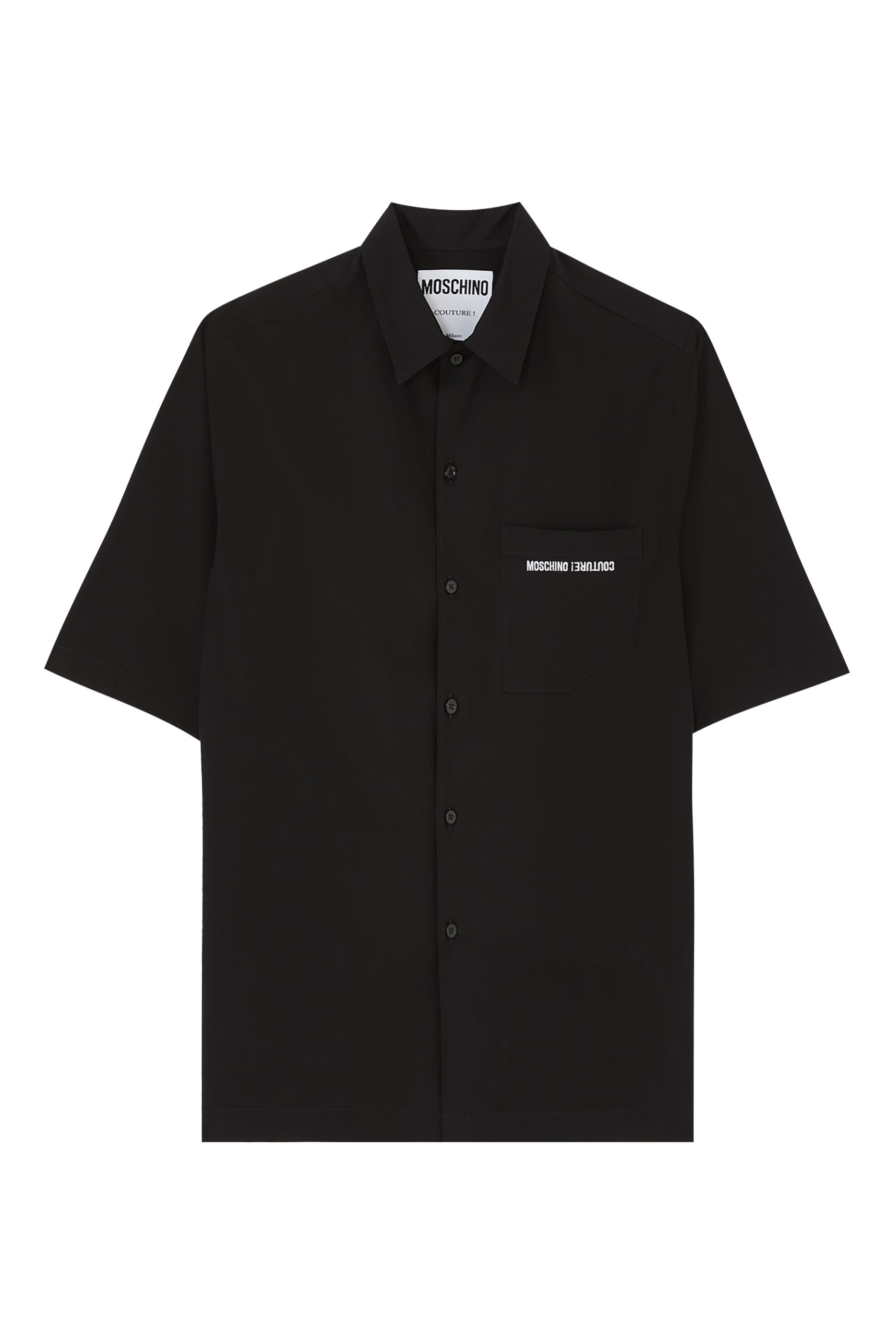 Upside Down Cotton Polo Shirt