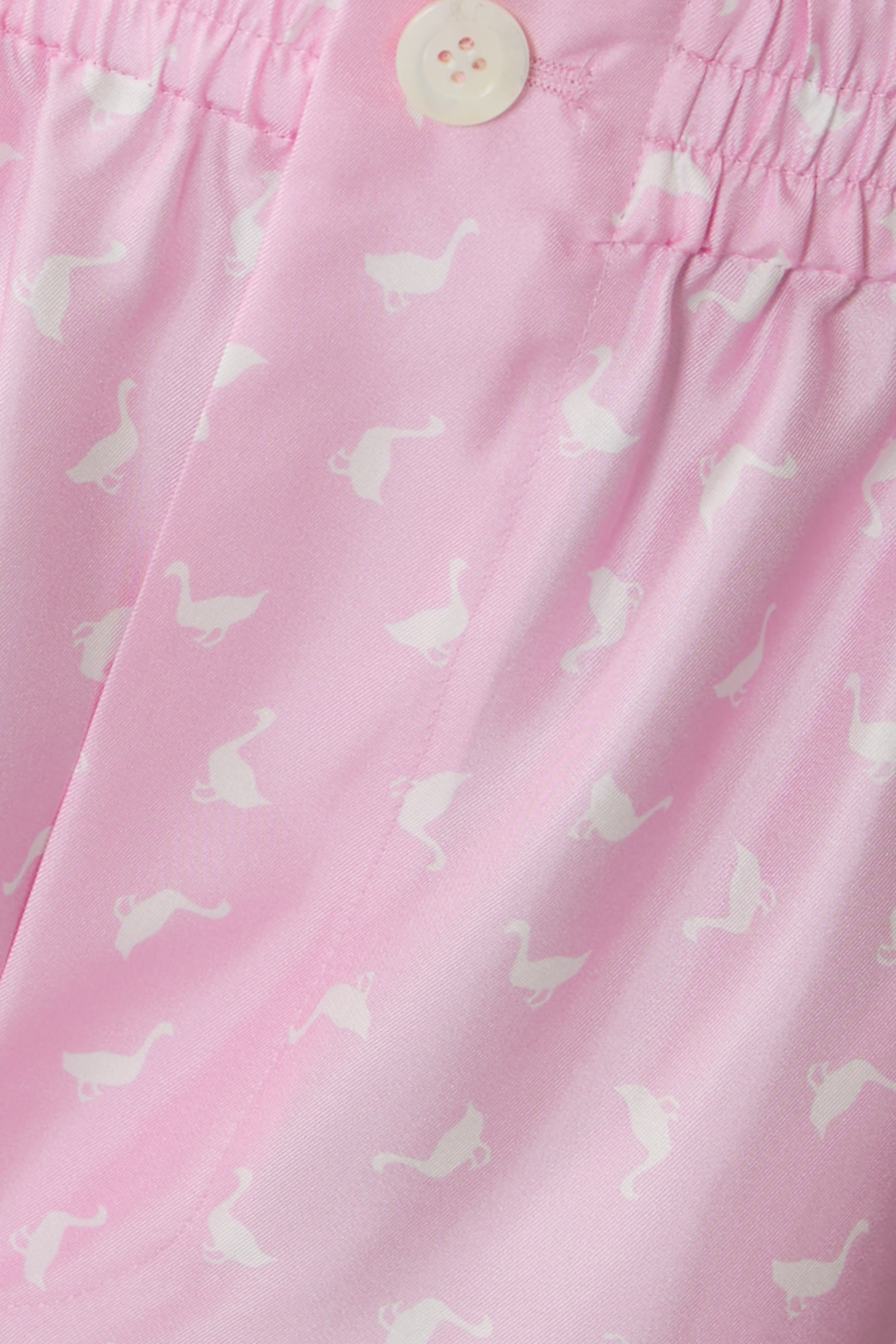 Goose All Over Silk Shorts