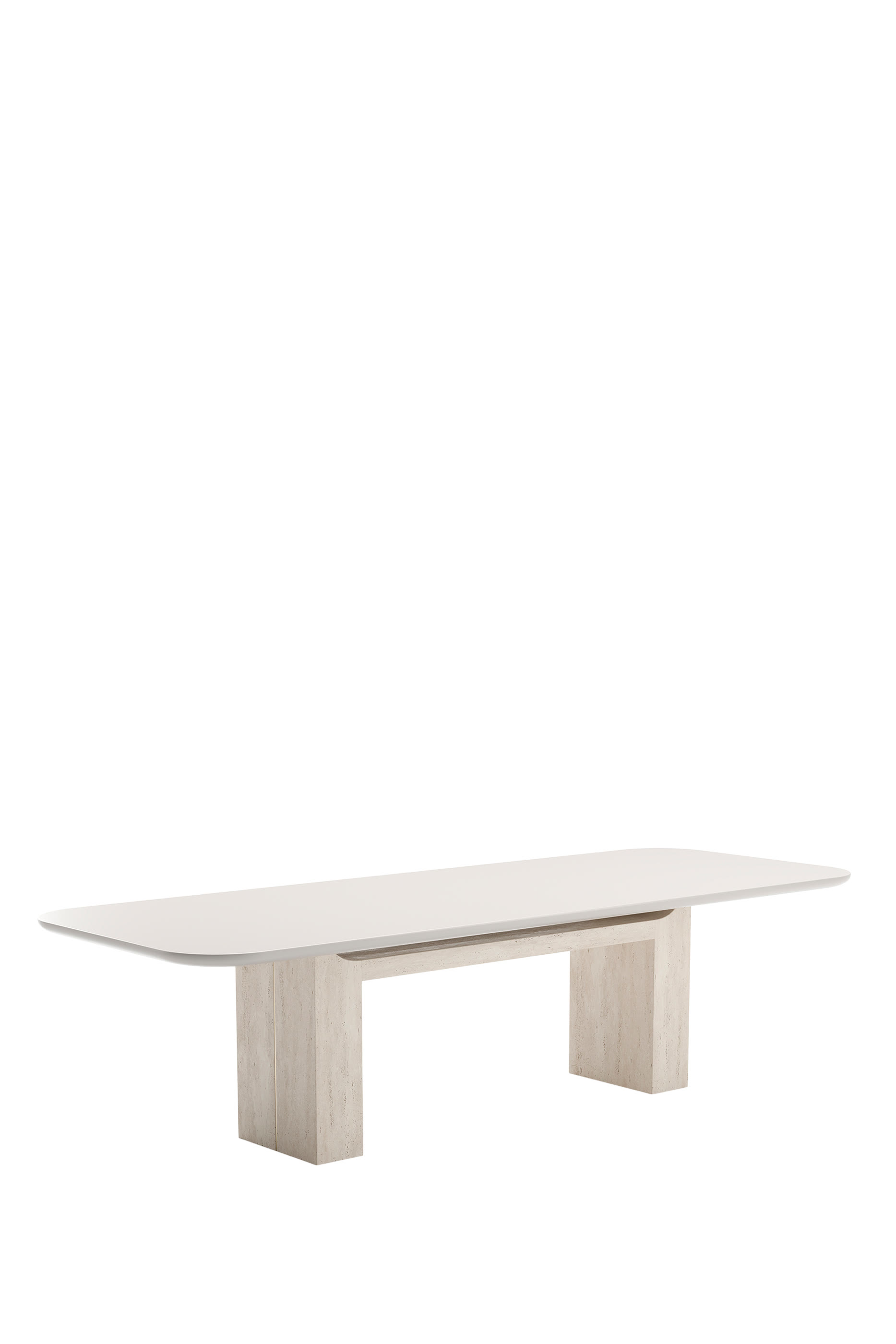 Overlap Rectangle Dining Table