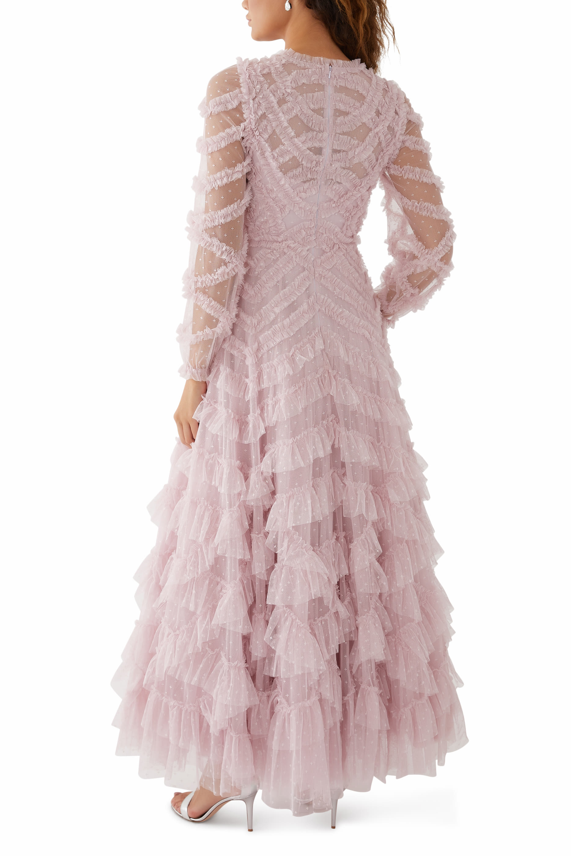 Lana Round Neck Gown