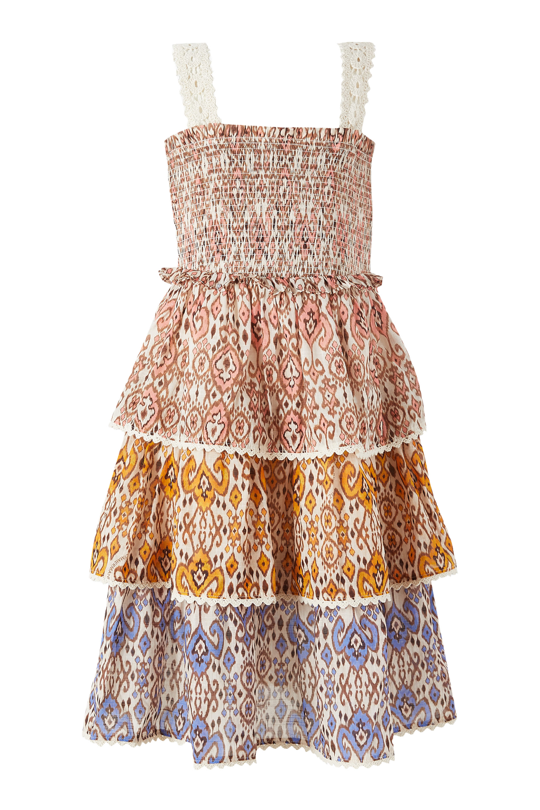 Kids Wylie Tiered Shirred Dress