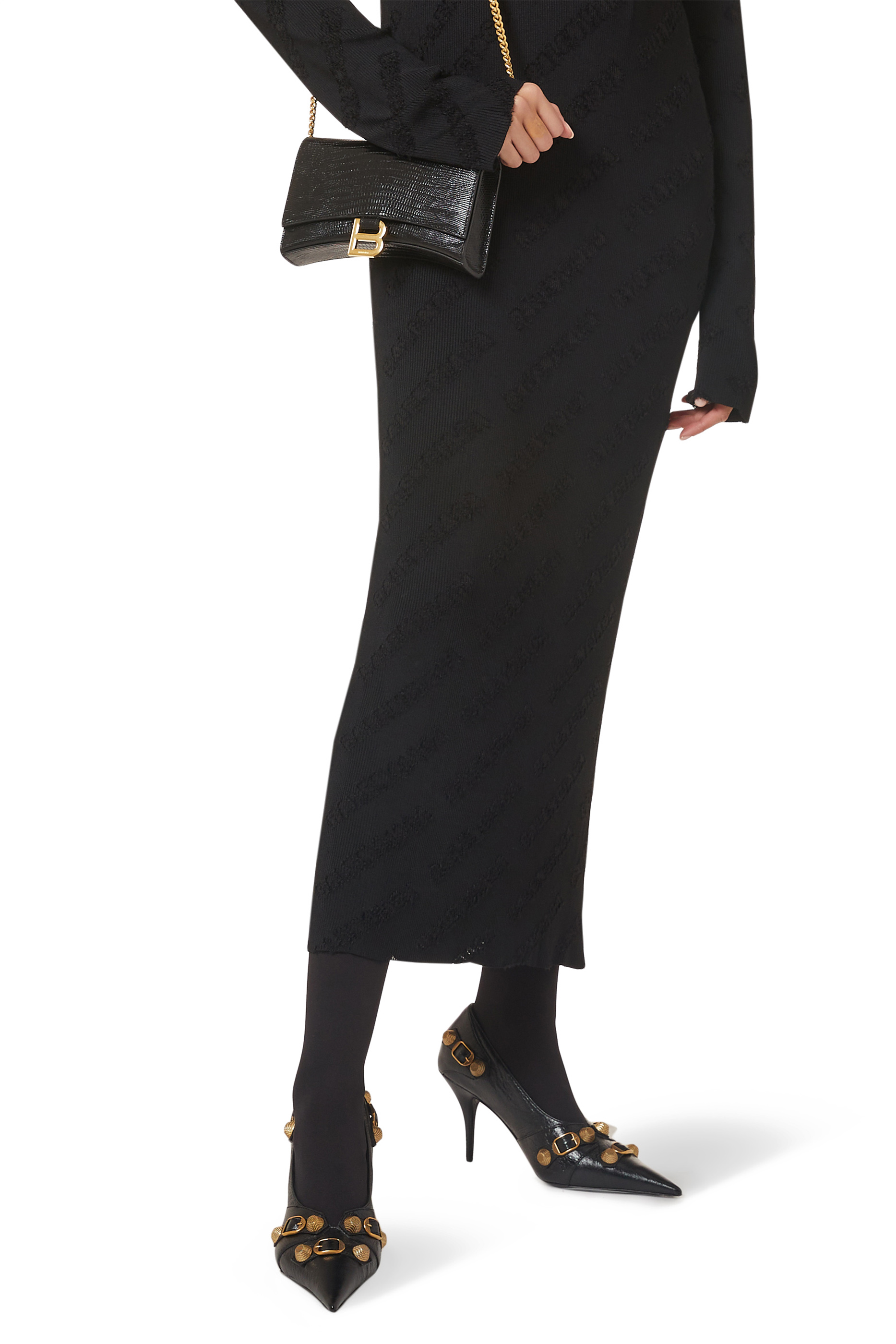 Cagole 90 Leather Pumps