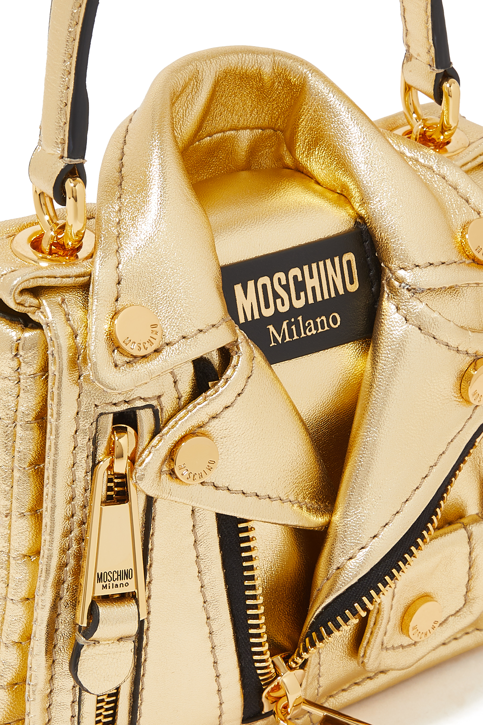 Mini Leather Biker Bag