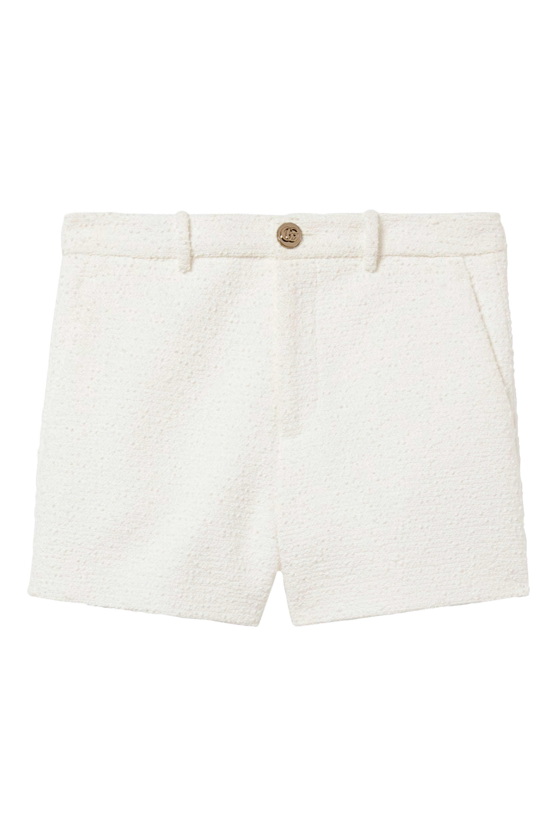 Cotton Bouclé Shorts