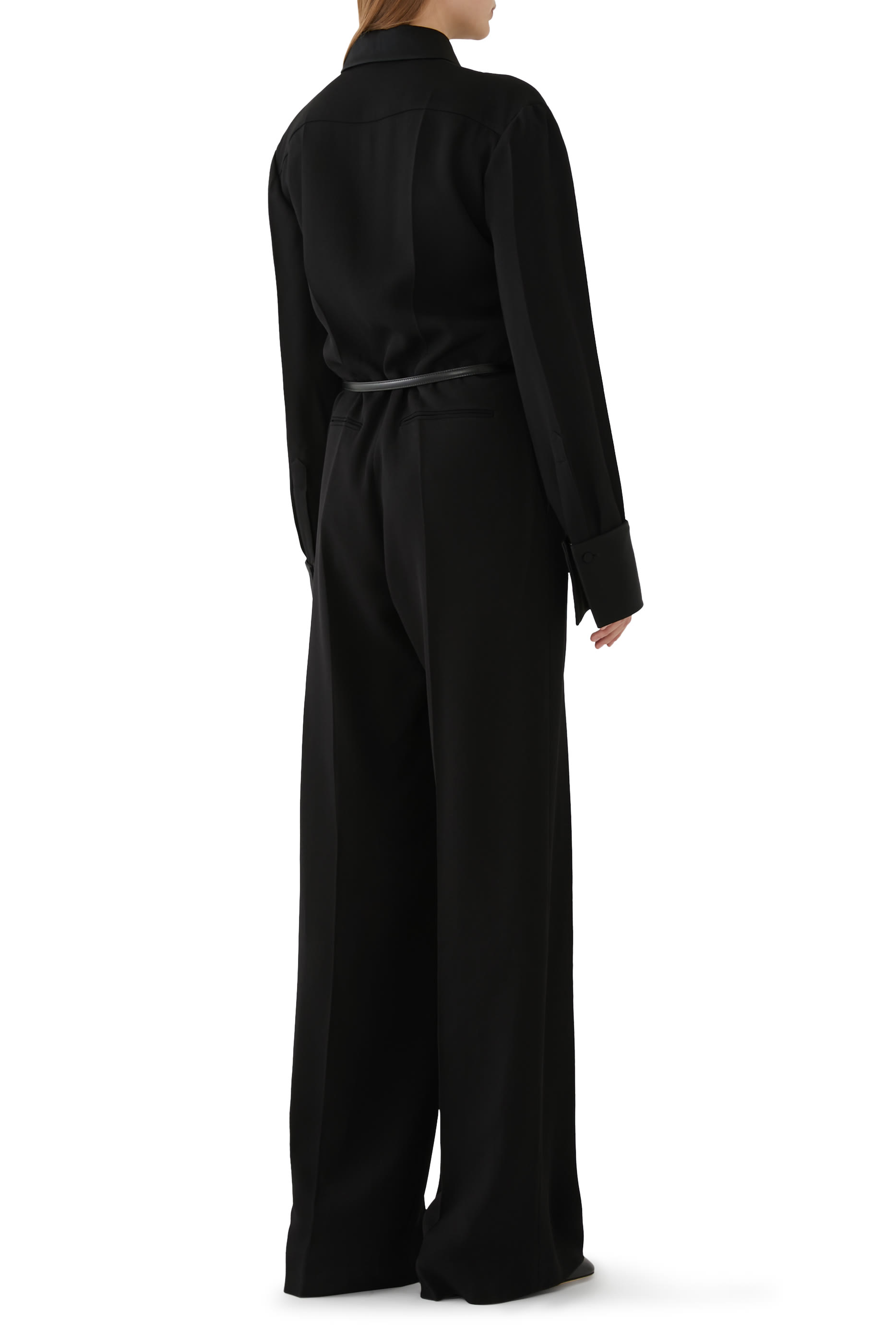 Heavy Viscose Sable Jumpsuit