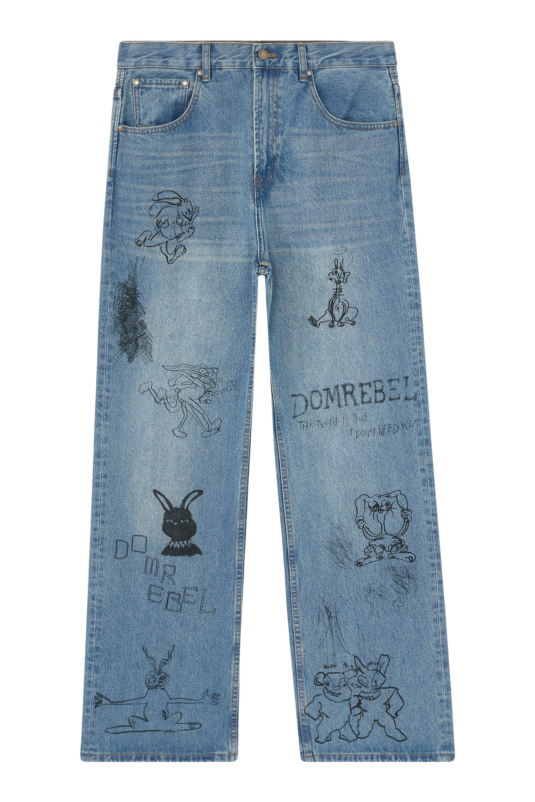 College Bootcut Jeans