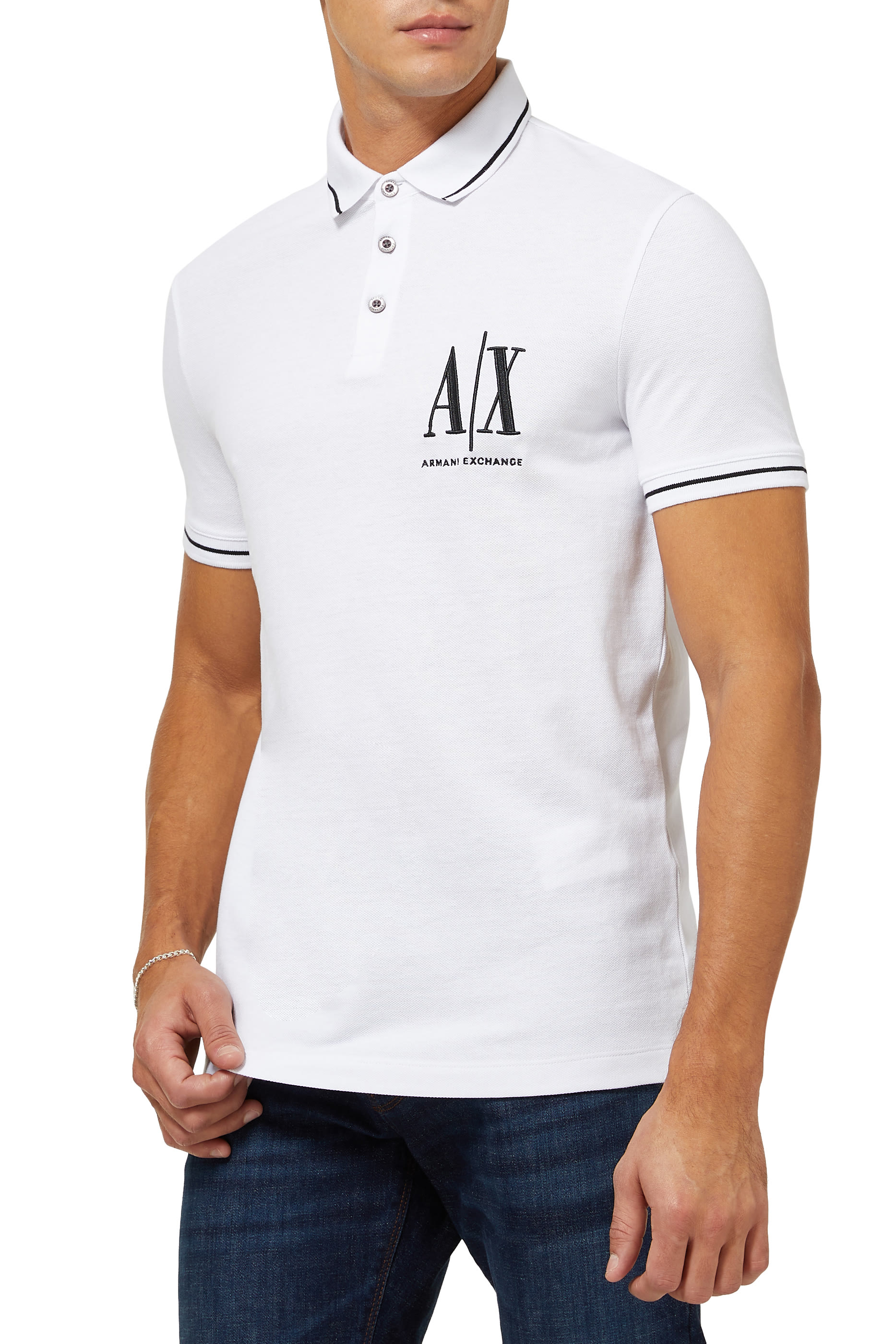 Icon Logo Print Polo Shirt