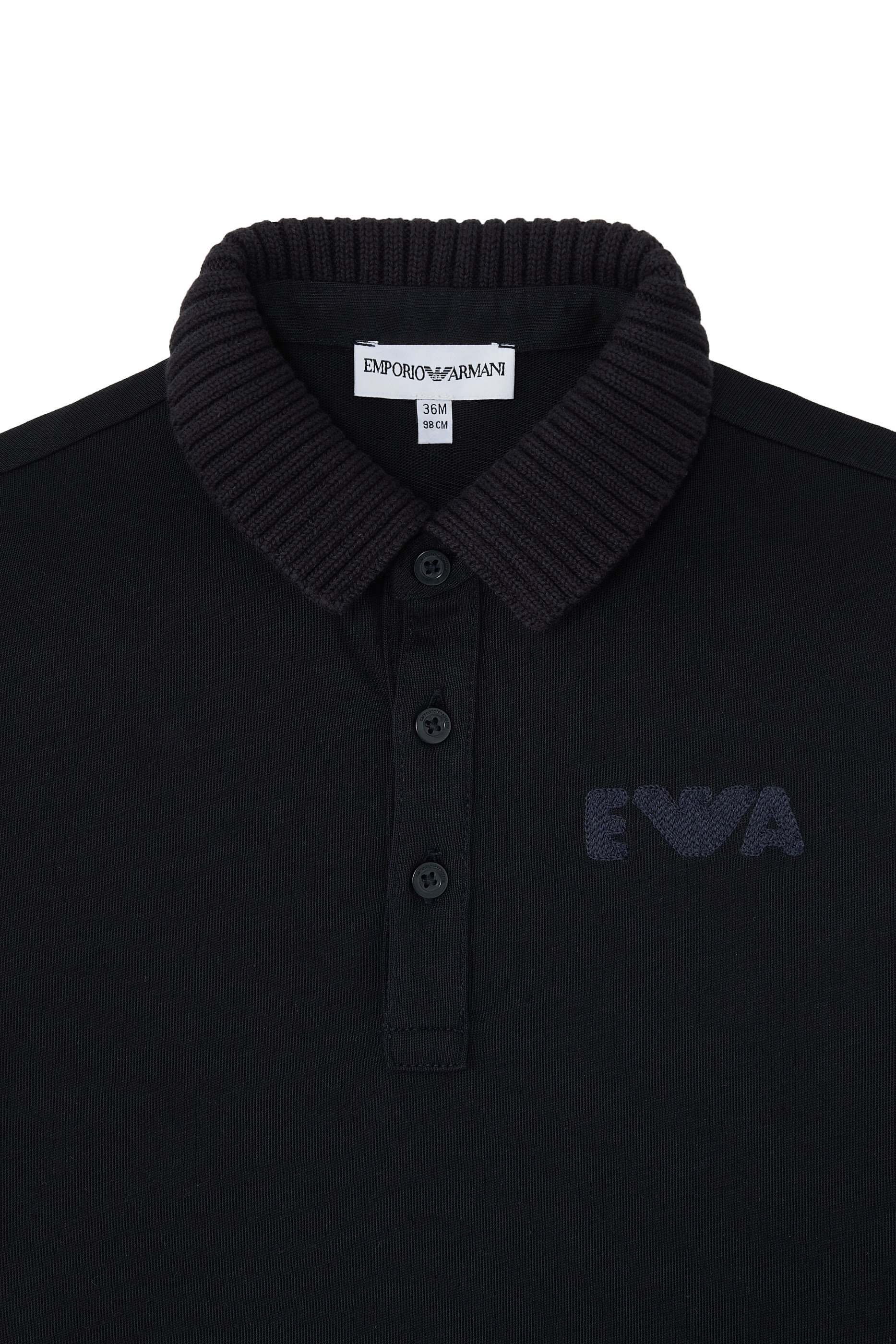 Kids  Logo Long Sleeve Polo Shirt