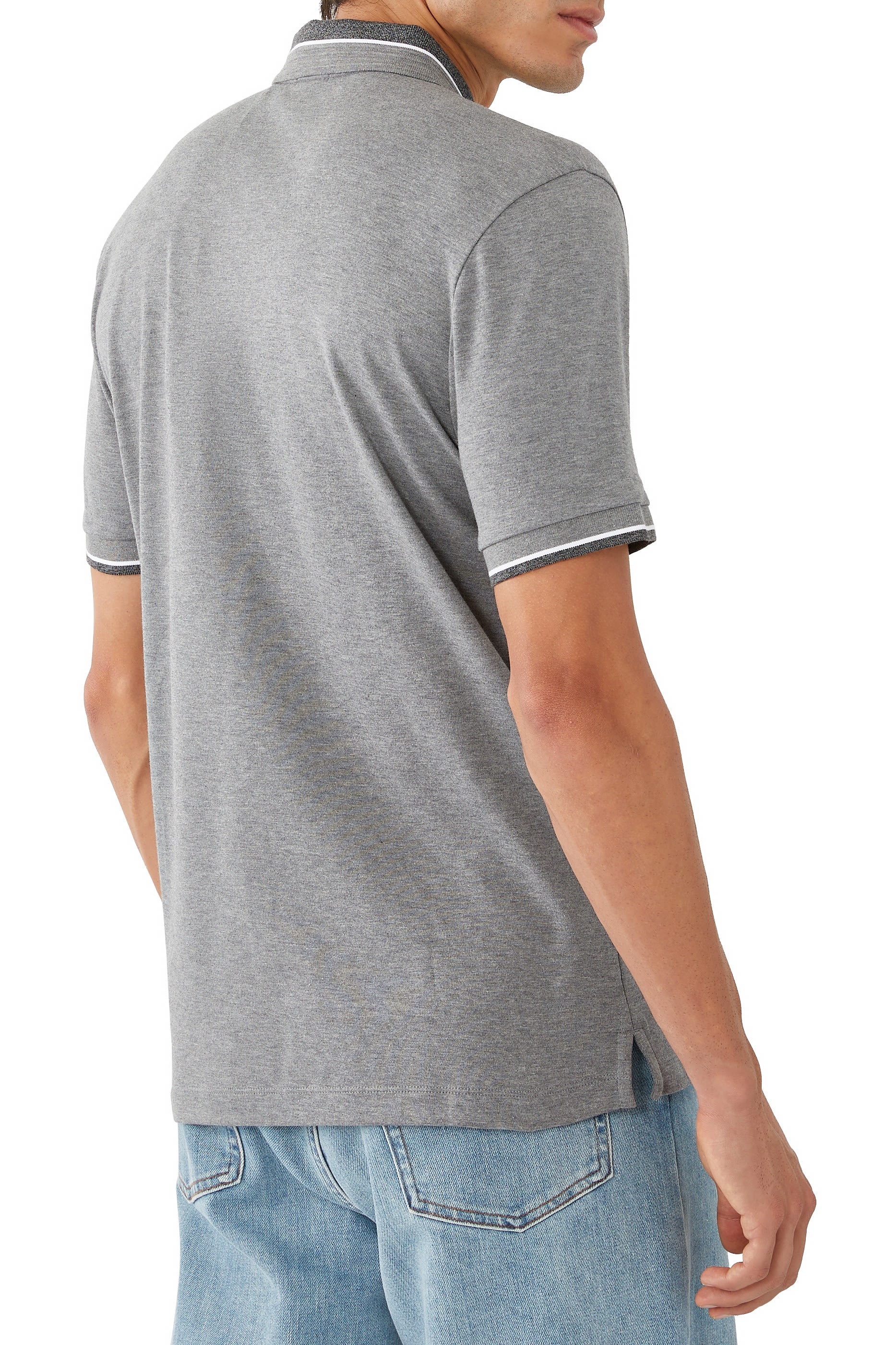 Mercerized Cotton Polo Shirt