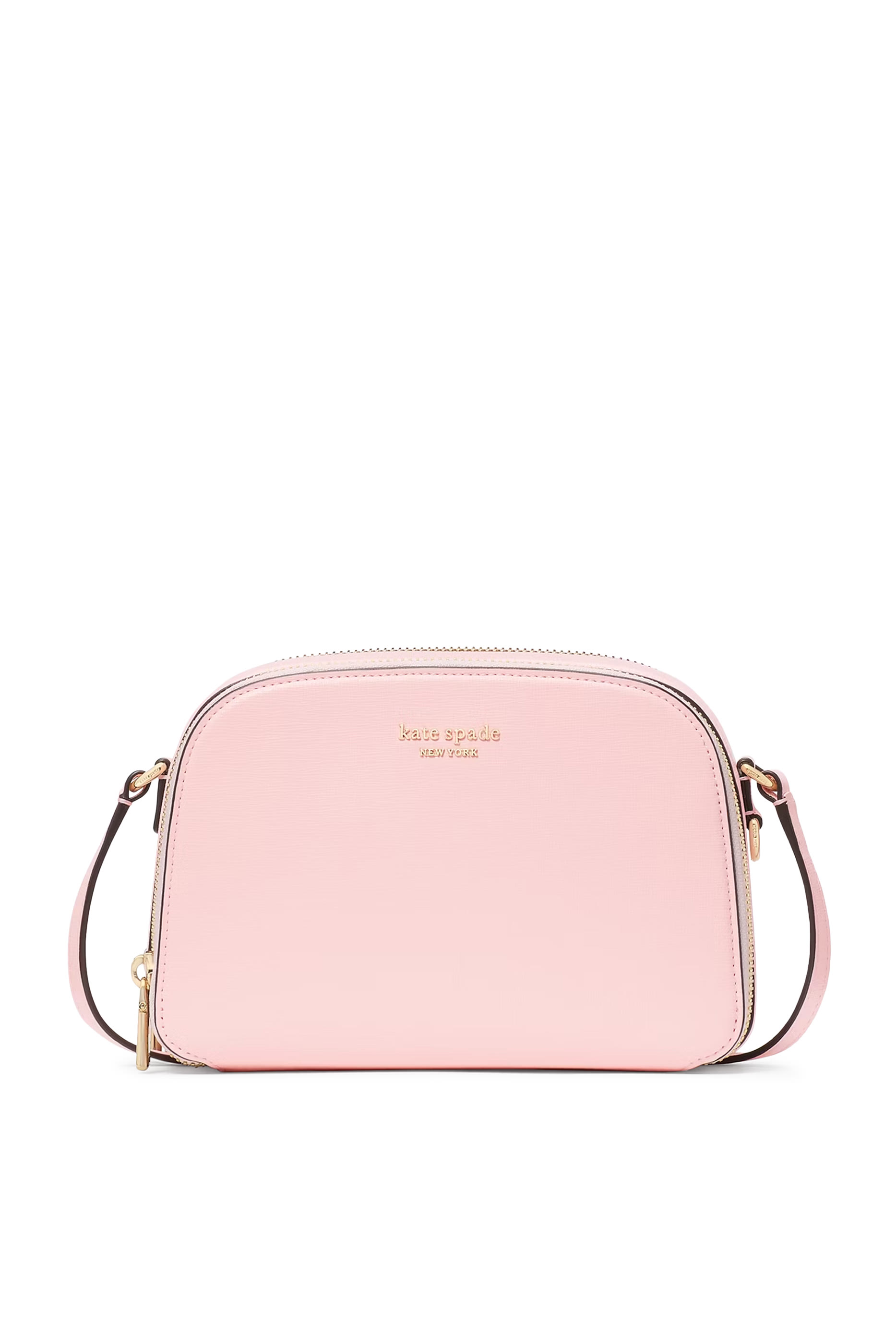 Devin Double Zip Dome Crossbody Bag