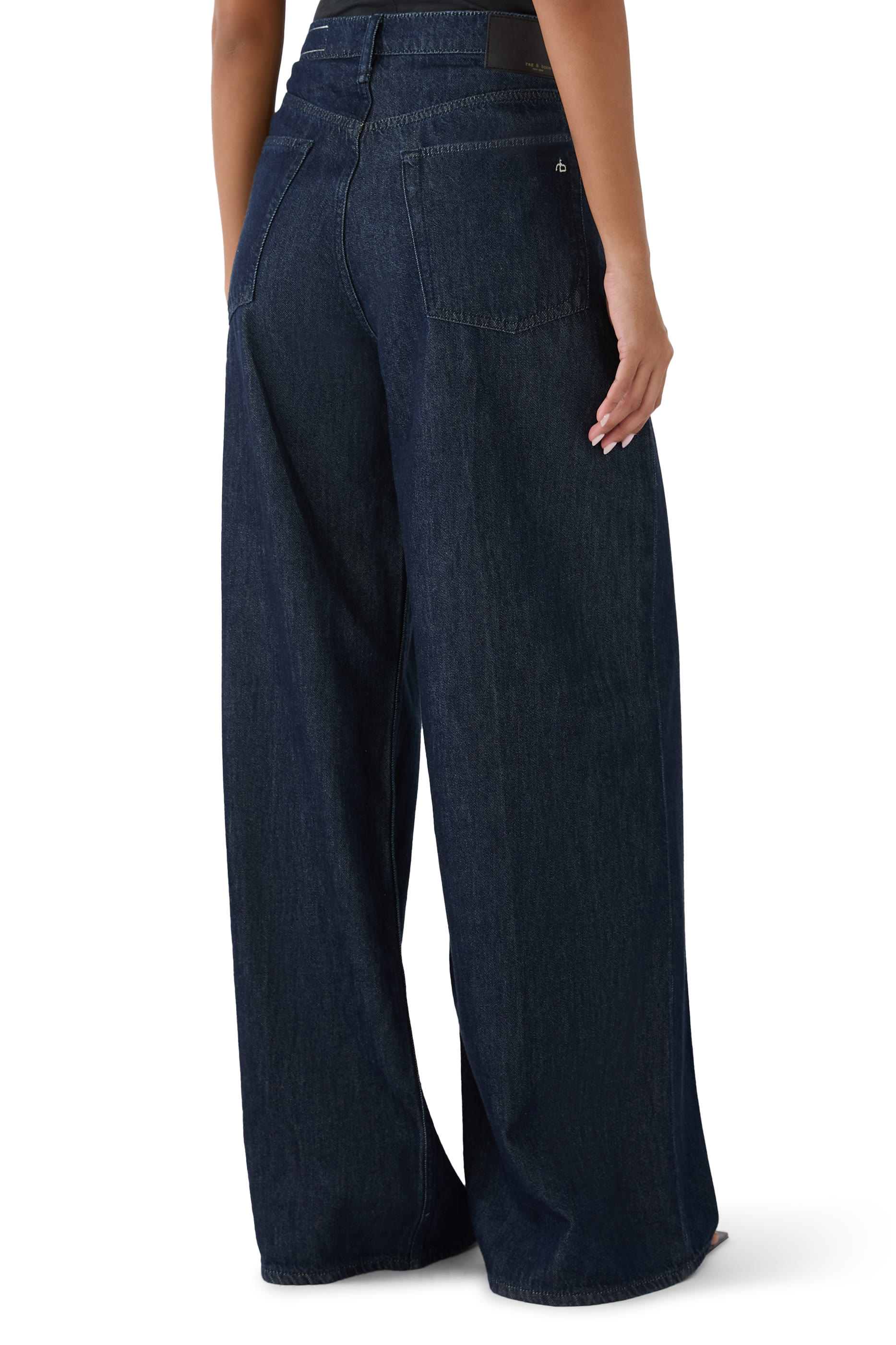 Featherweight Sofie Wide-Leg Jeans