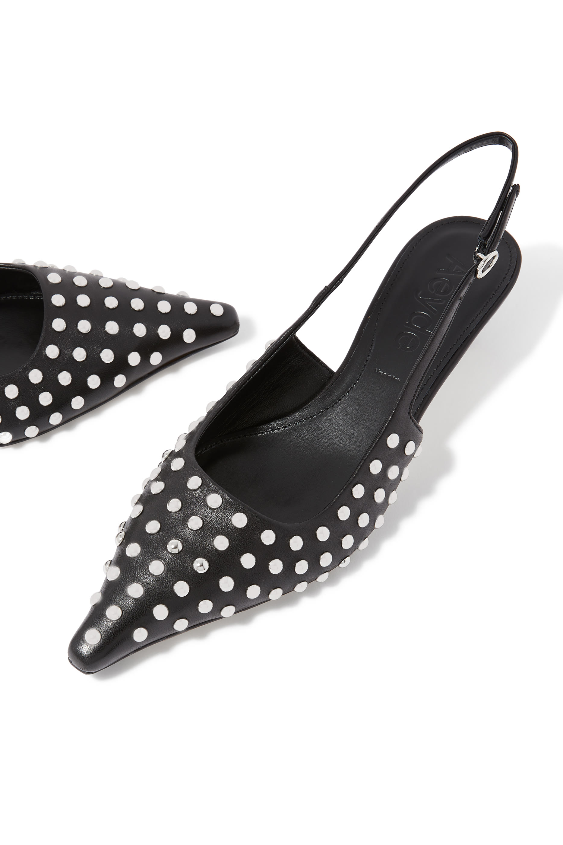 Catrina 35 Studded Nappa Leather Pumps