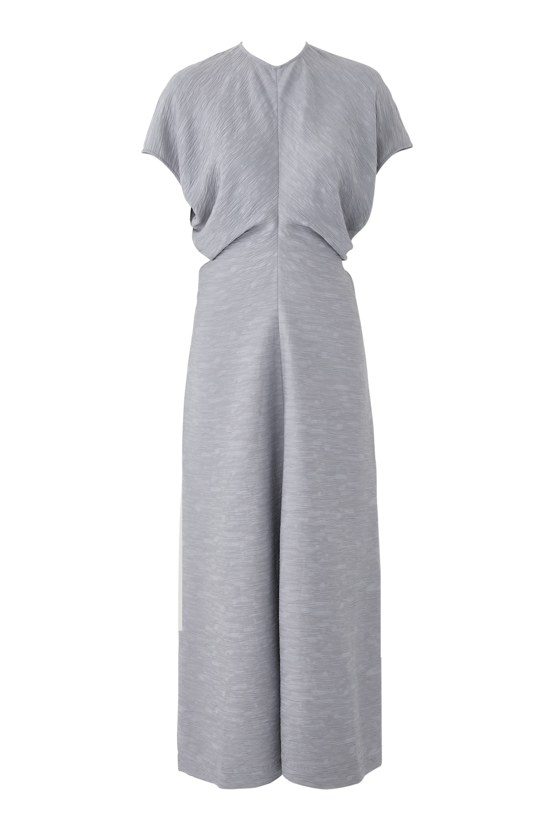 Slouch Waist Crinkled Dress