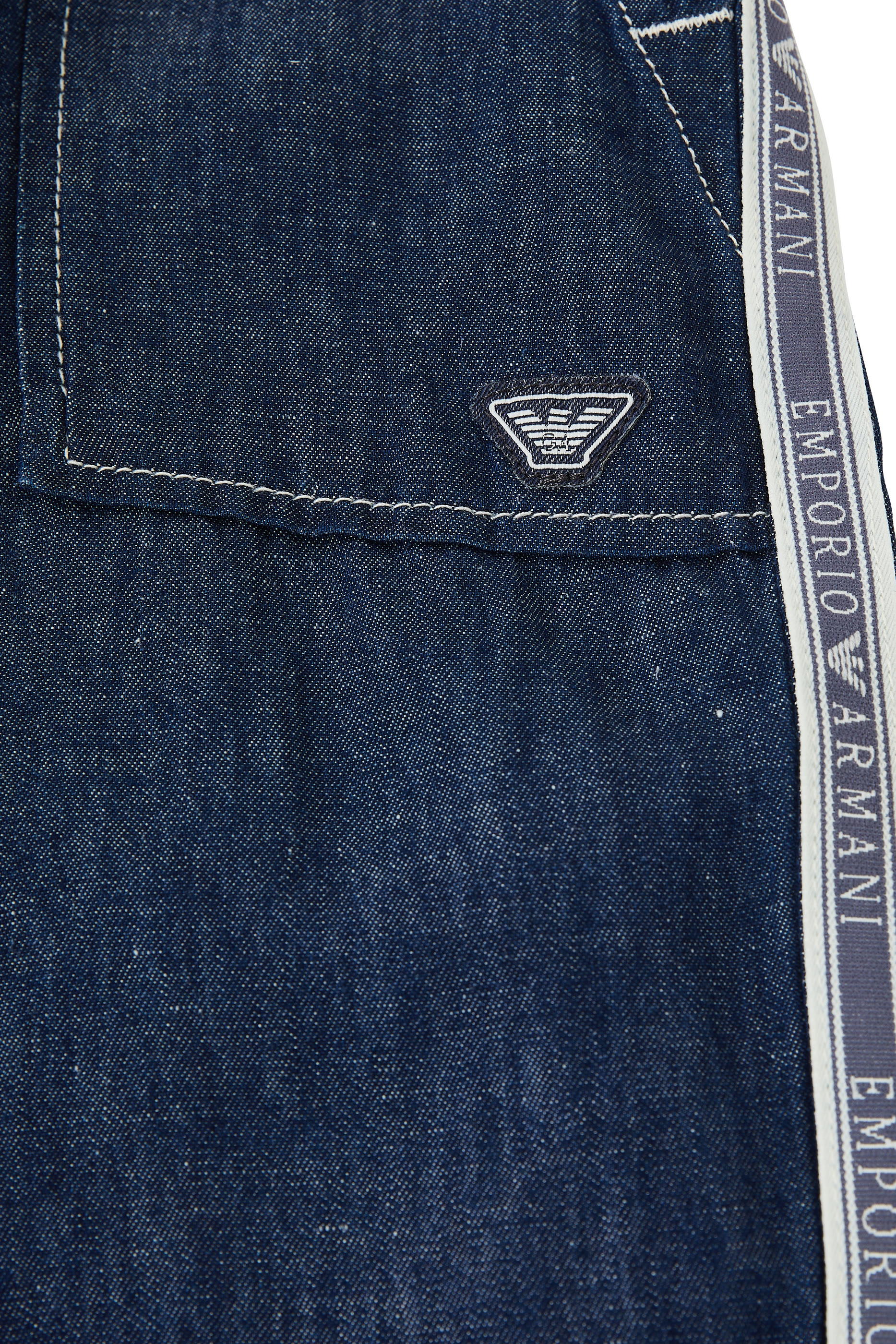 Kids EA Logo-tape Shorts