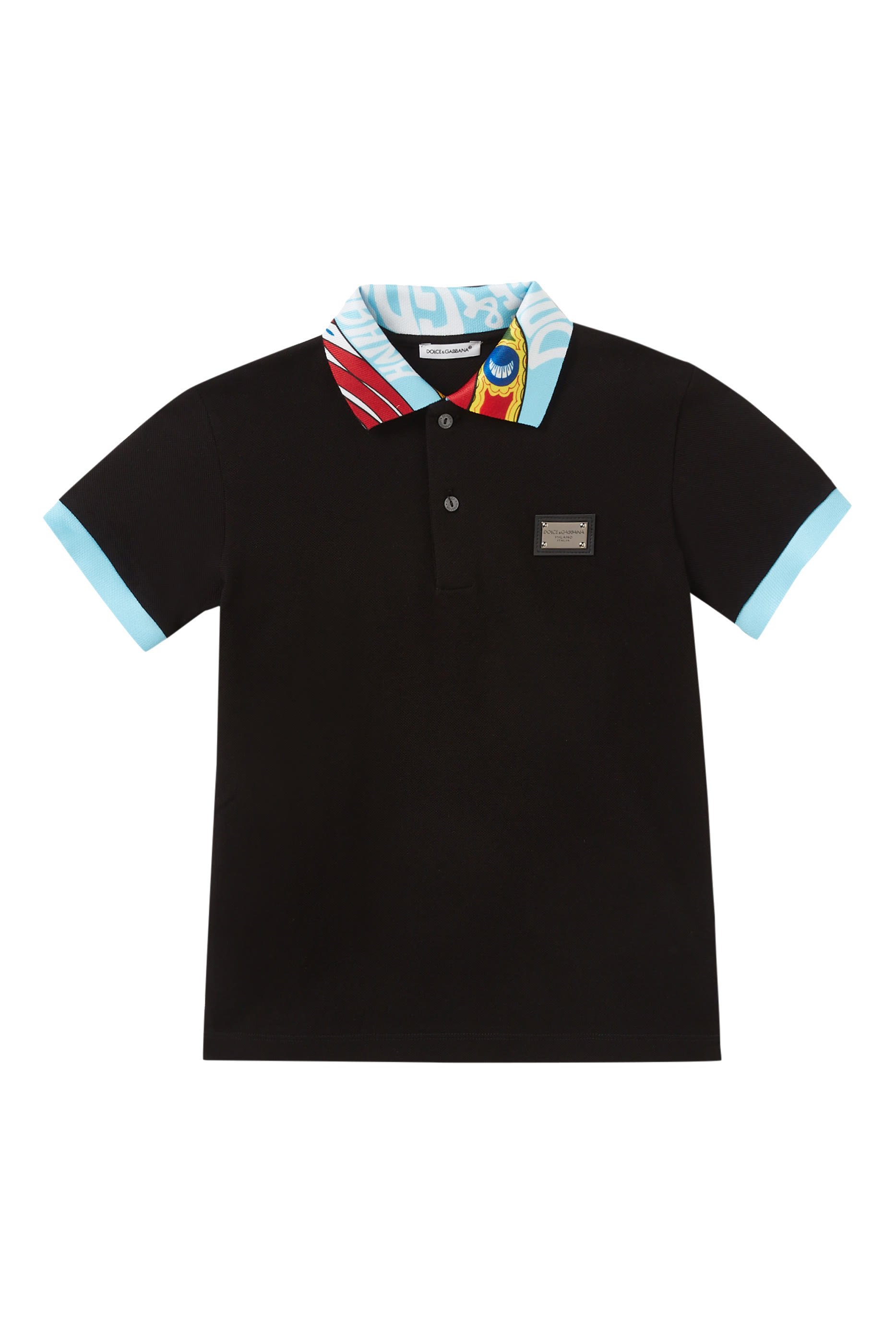 Kids Contrasting Carretto Polo Shirt