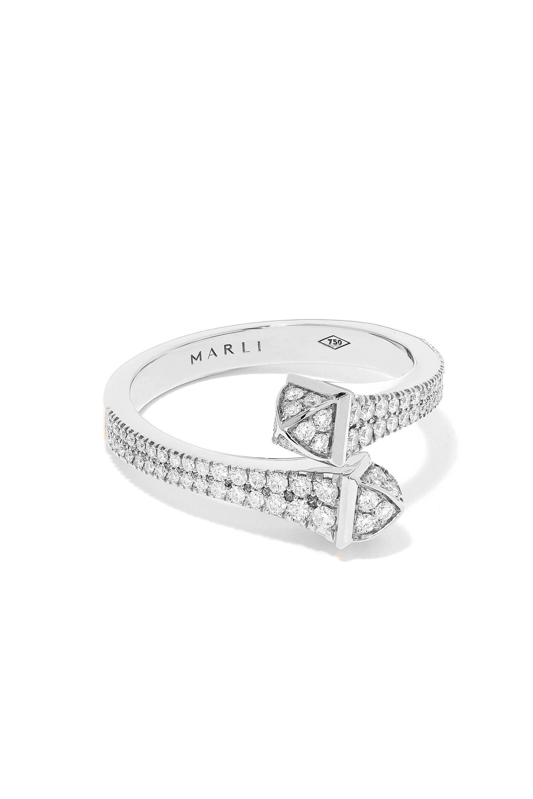 Cleo Diamond & White Gold Ring