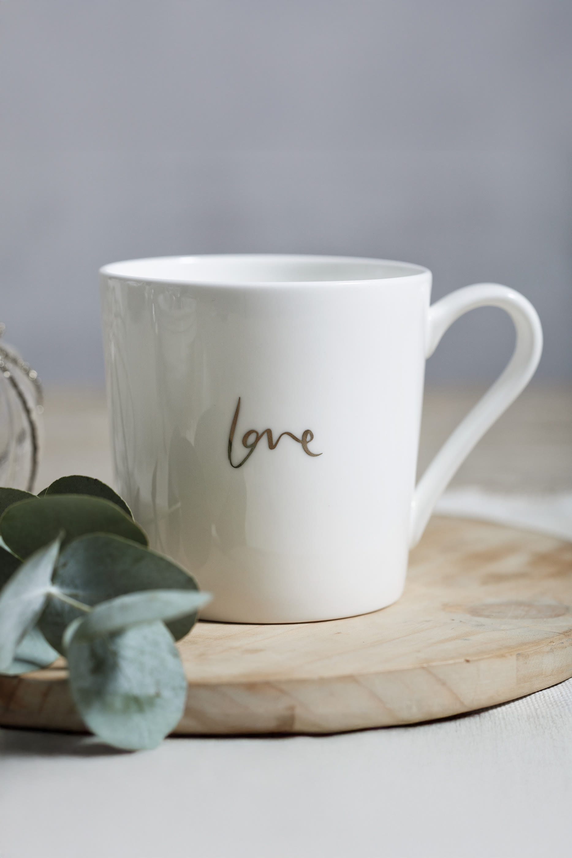Bone China Love Mug