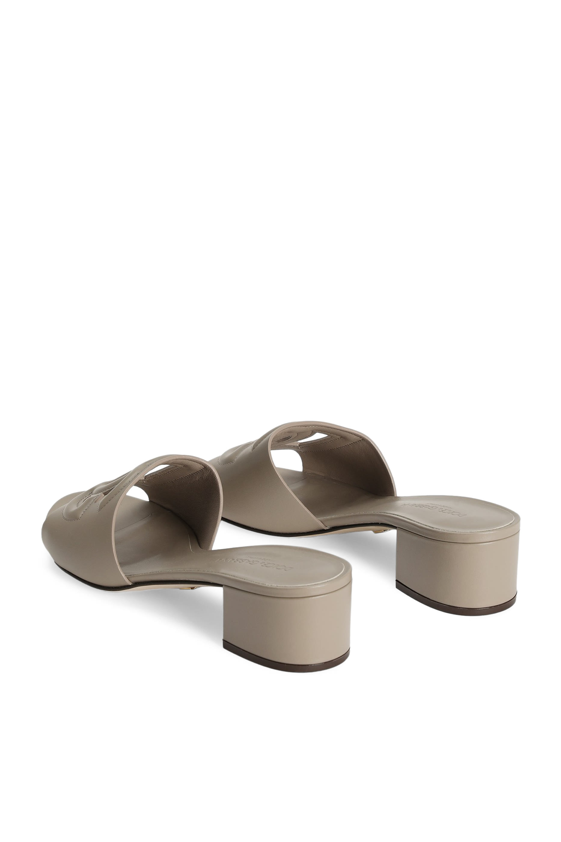 DG Logo Calfskin Mules 40