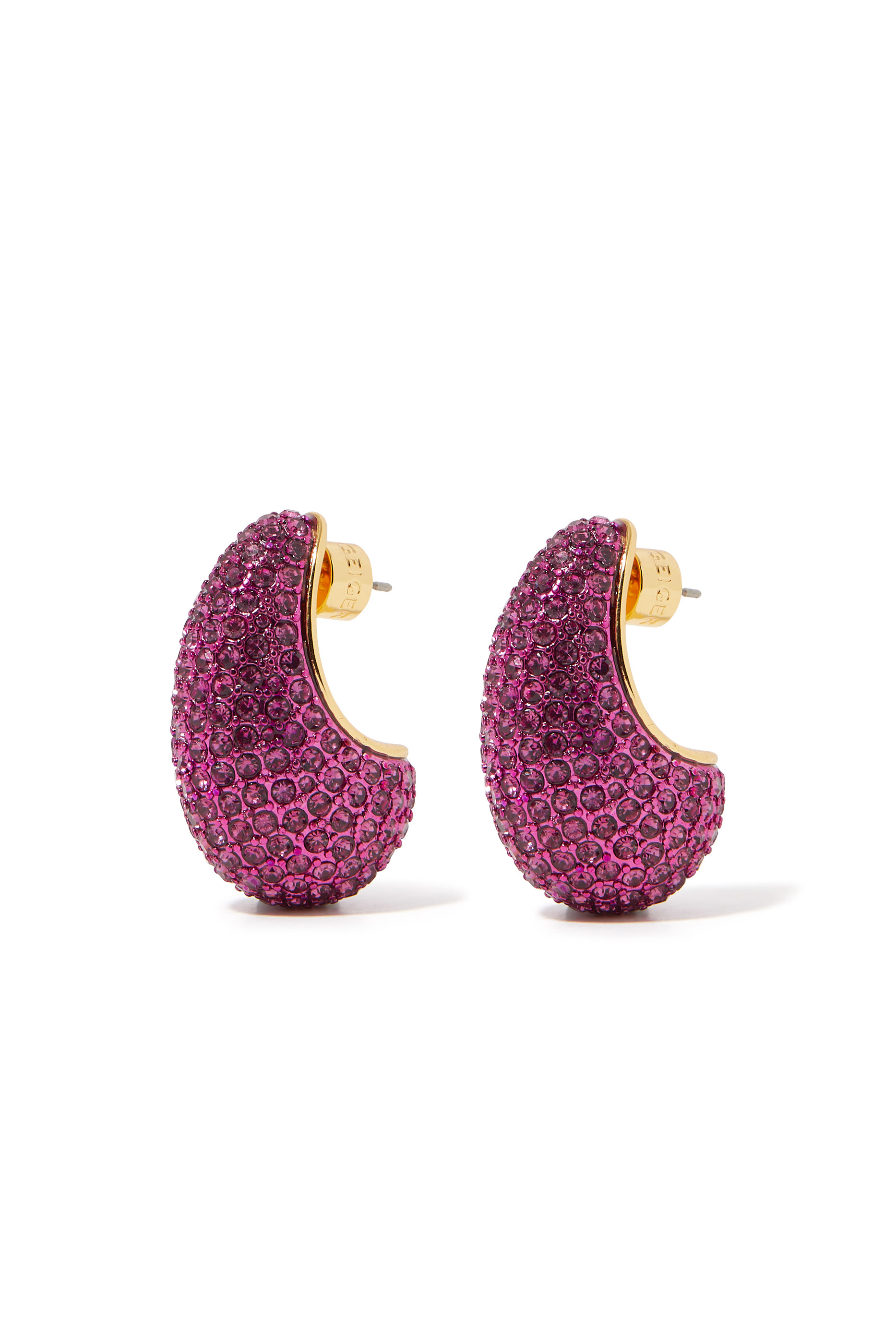 Pave Dome Earrings