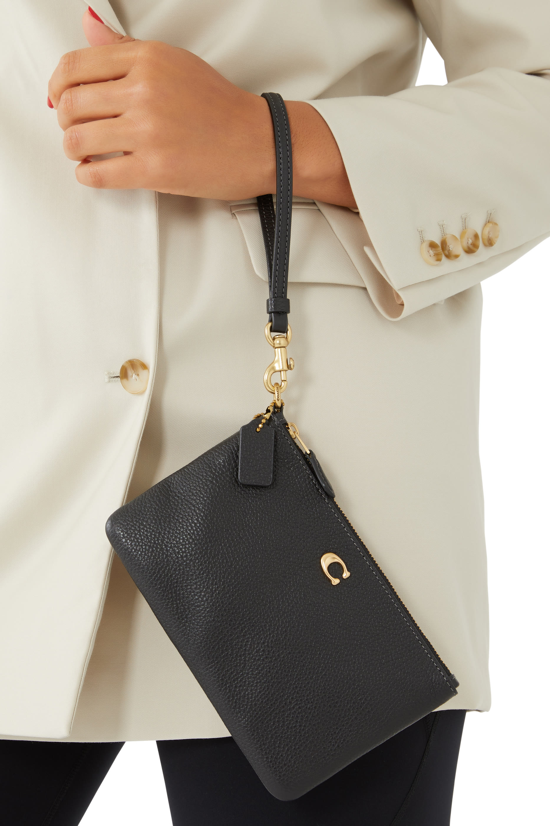 C Logo Wristlet