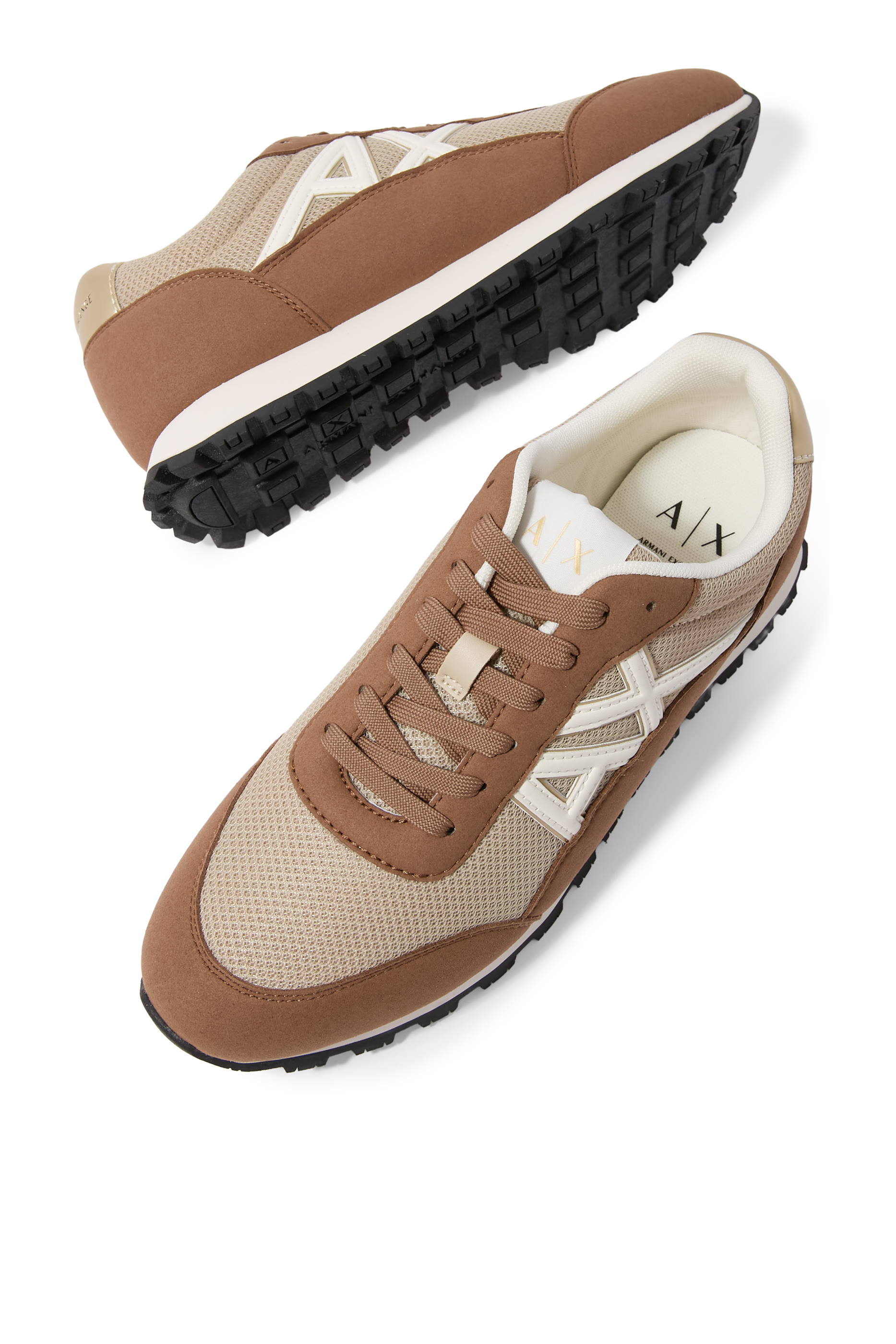 Drop Side AX Logo Sneakers