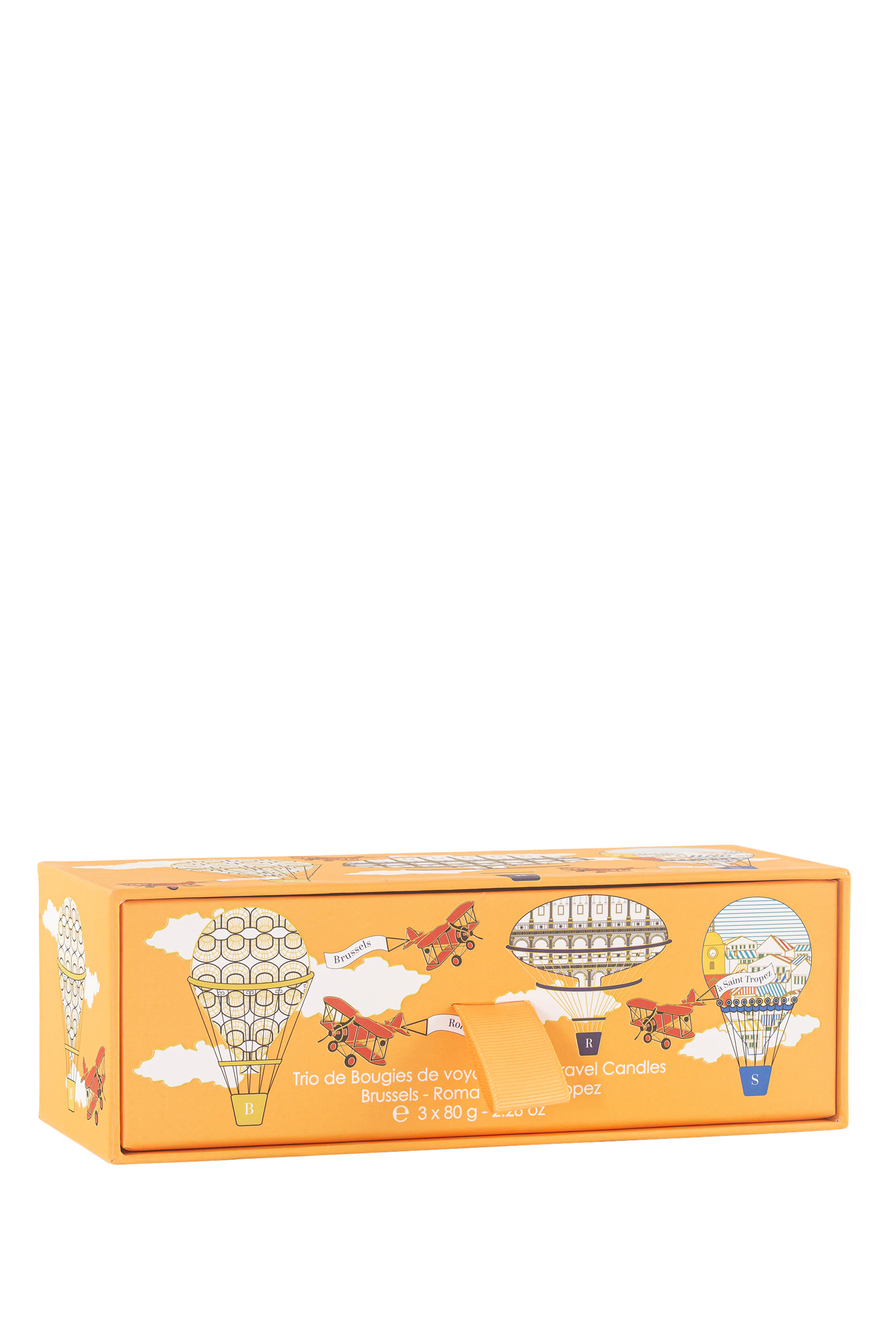 Trio Travel Candles My First Baobab Trio Bruxelles-Roma-A Saint-Tropez