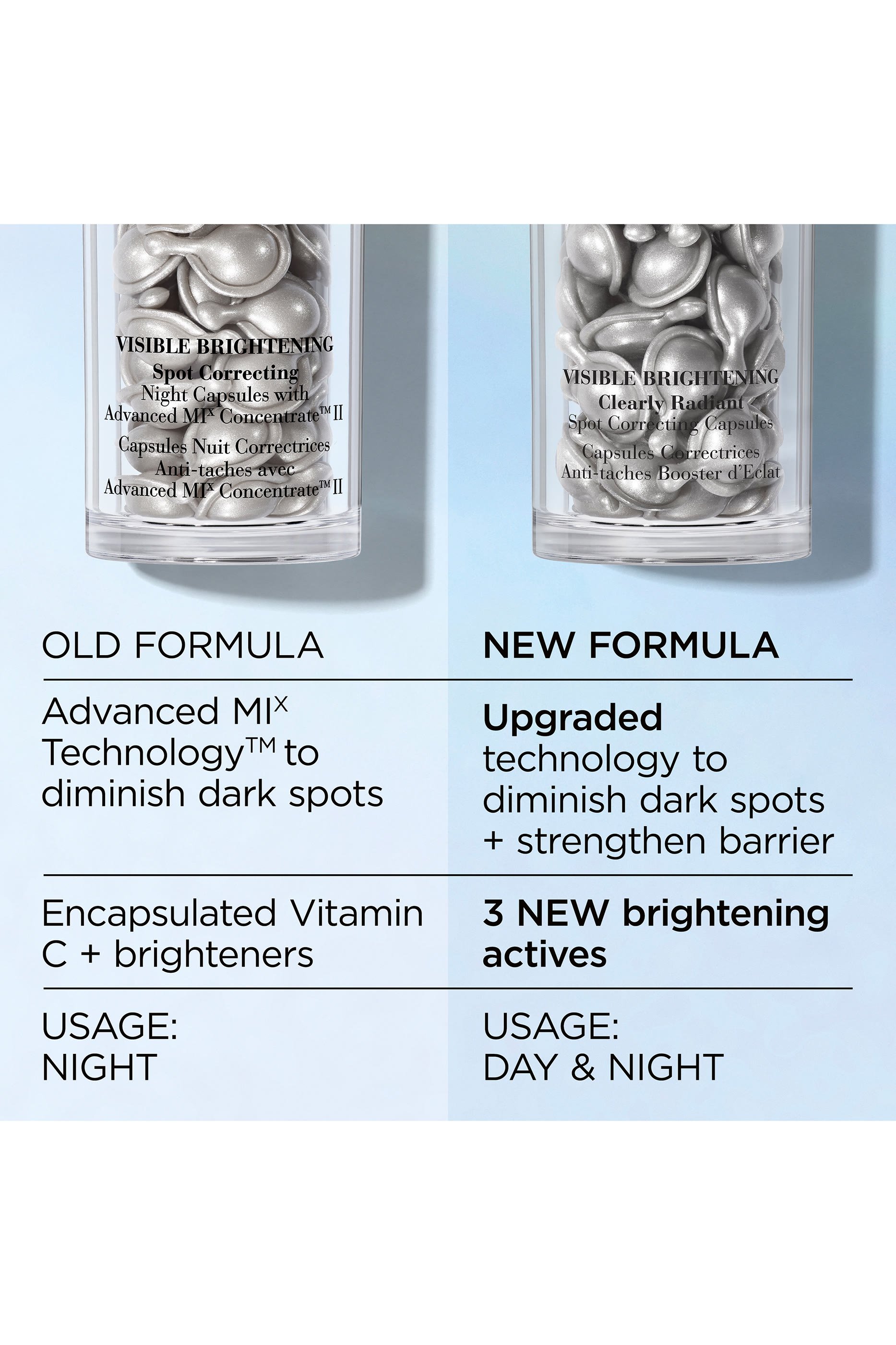  Visible Brightening Clearly Radiant Spot Correcting 60 Capsules
