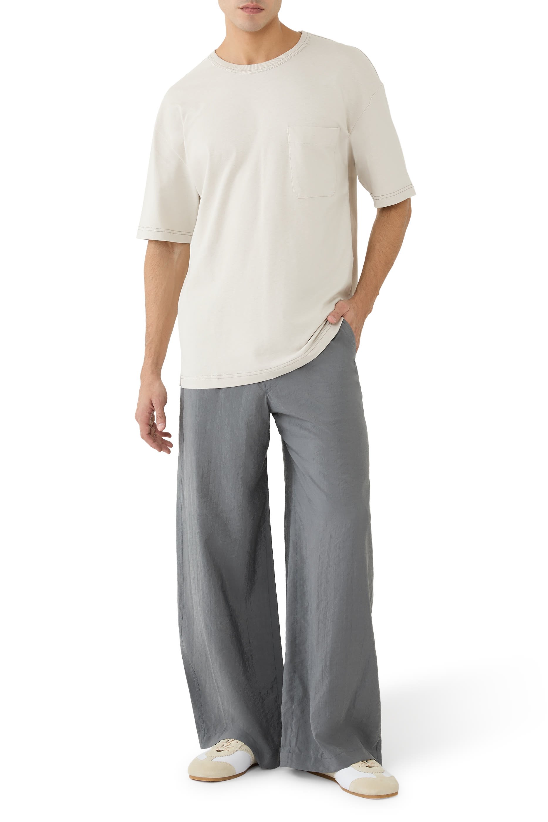 Straight Tailored Pants