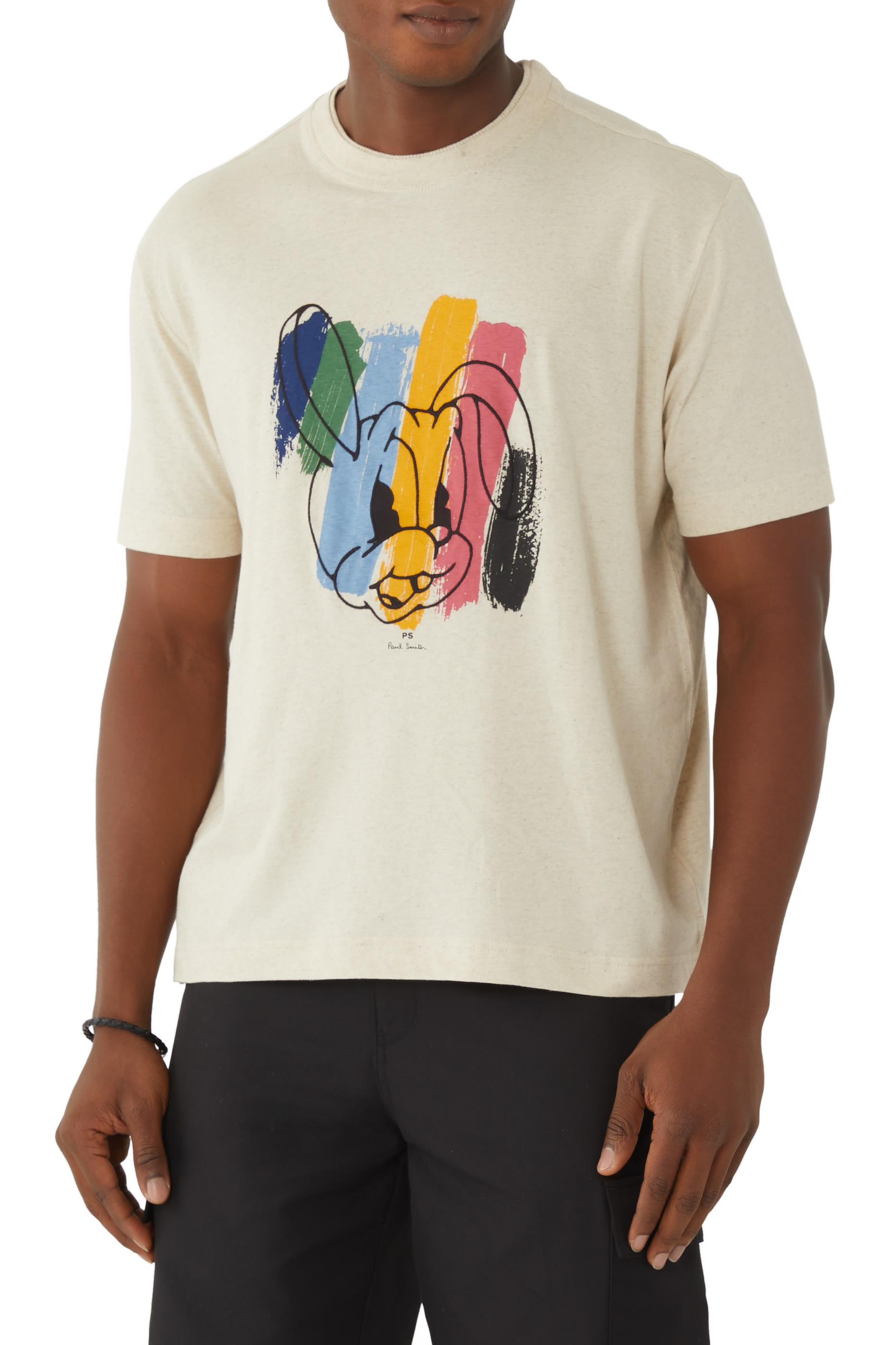 Stripe Rabbit T-Shirt