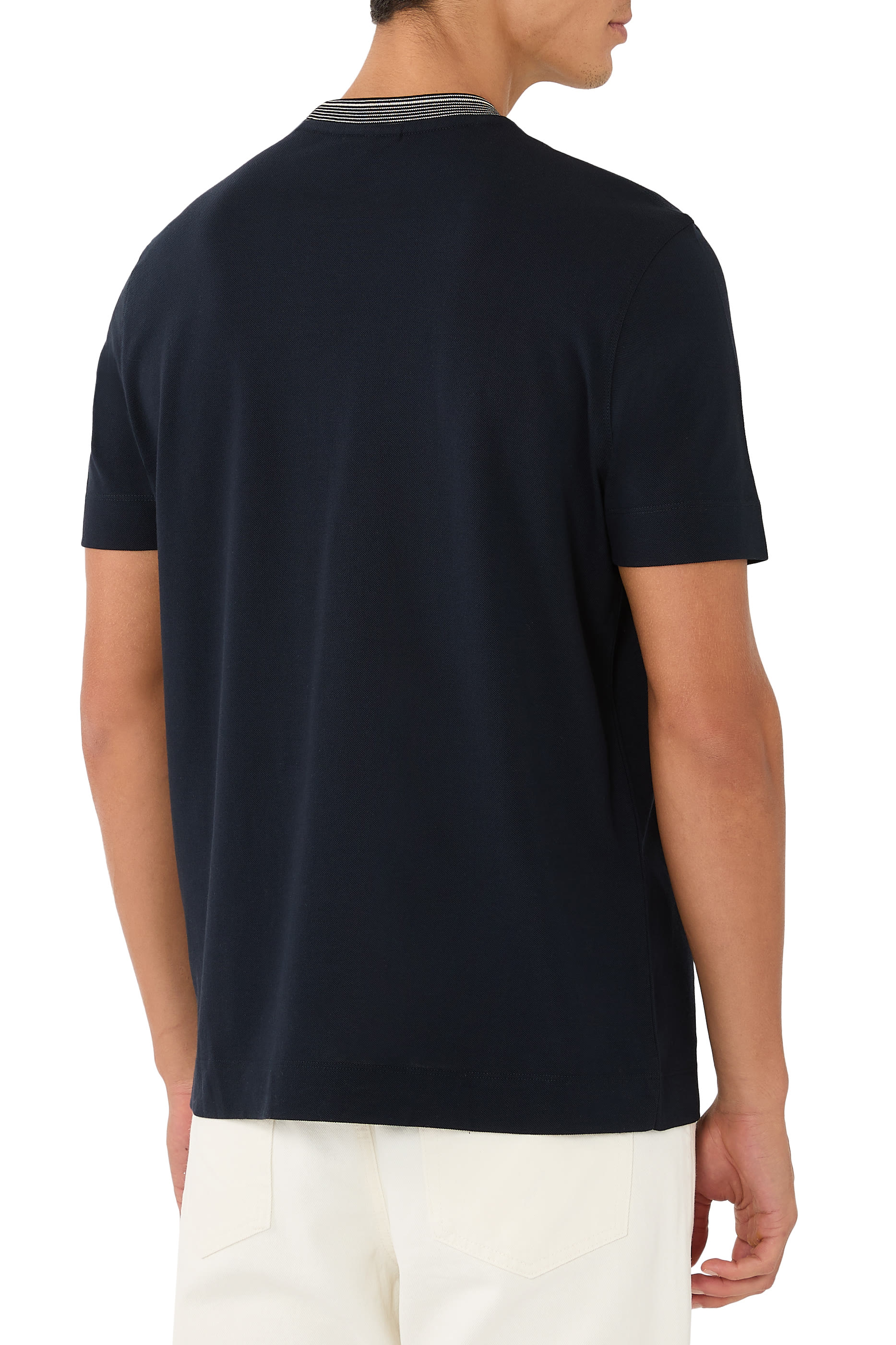 EA Logo Embroidered T-Shirt