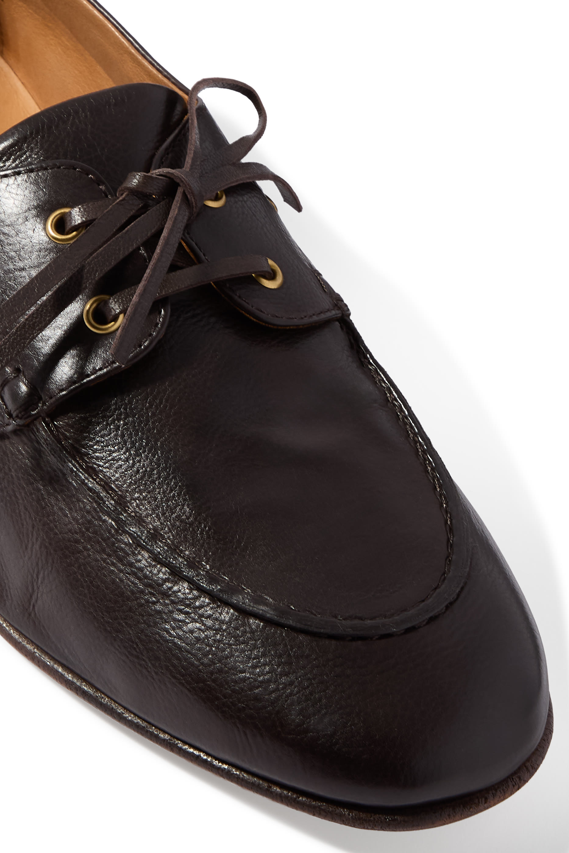 TWIST 001 Leather Penny Loafers