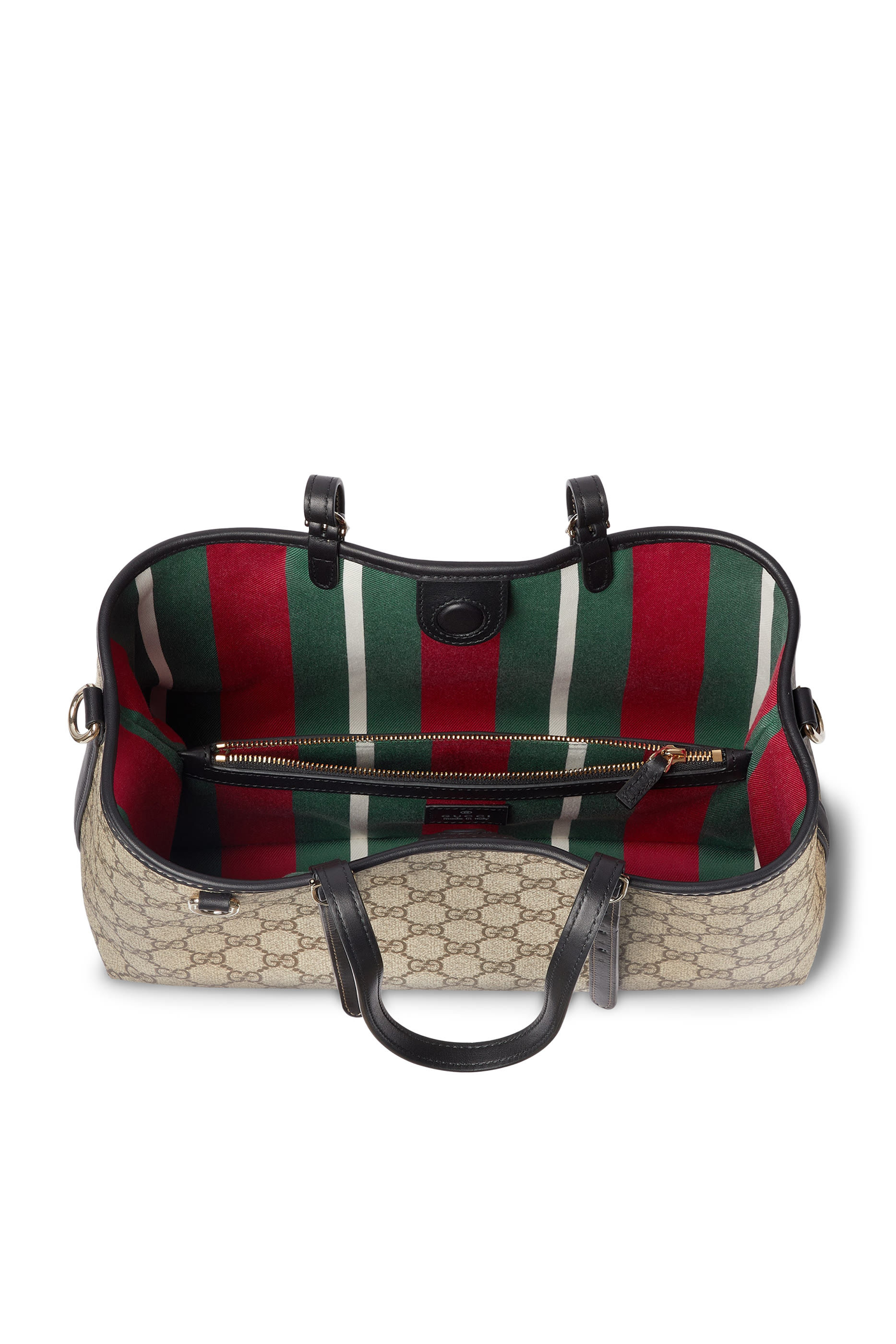 GG Emblem Small Tote Bag