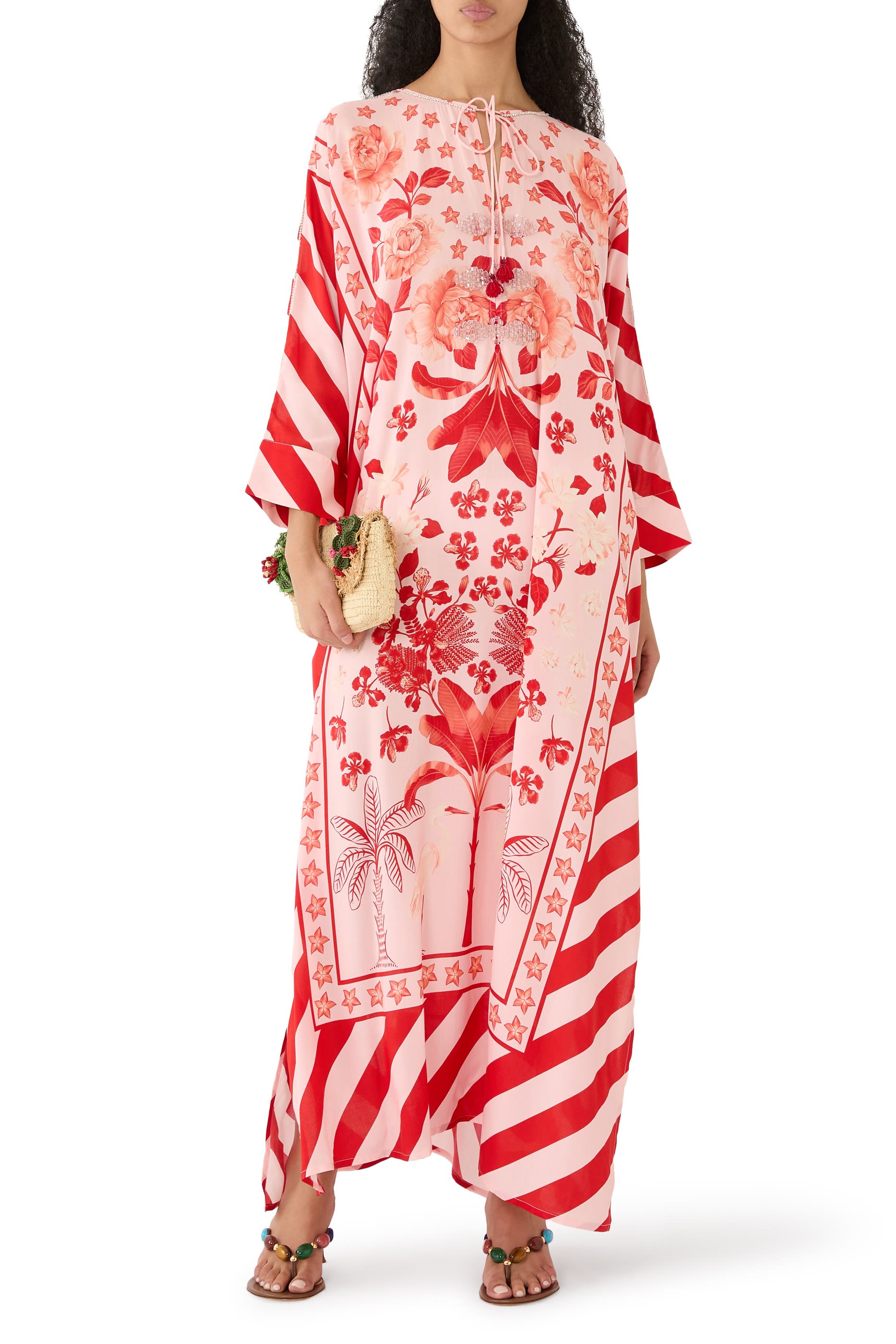 Studded Batwing Kaftan