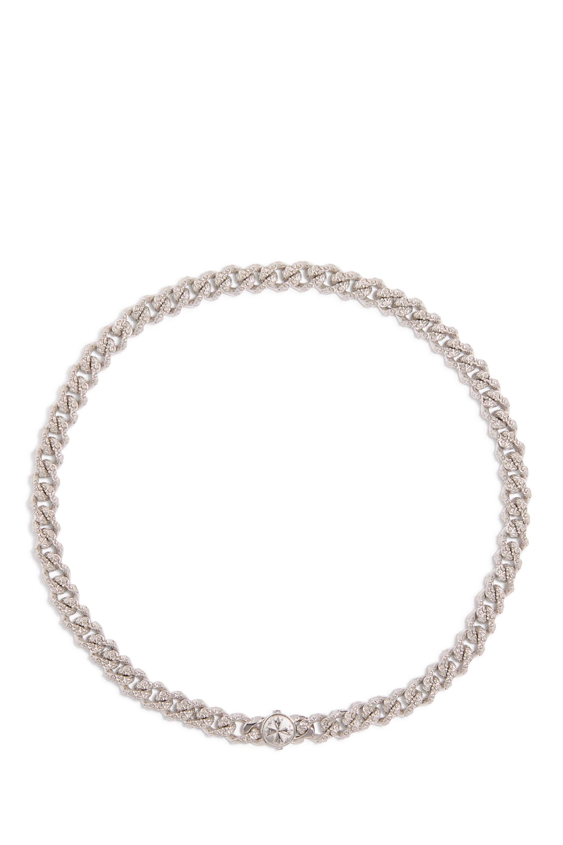 Flourish Chain Necklace, Sterling Silver