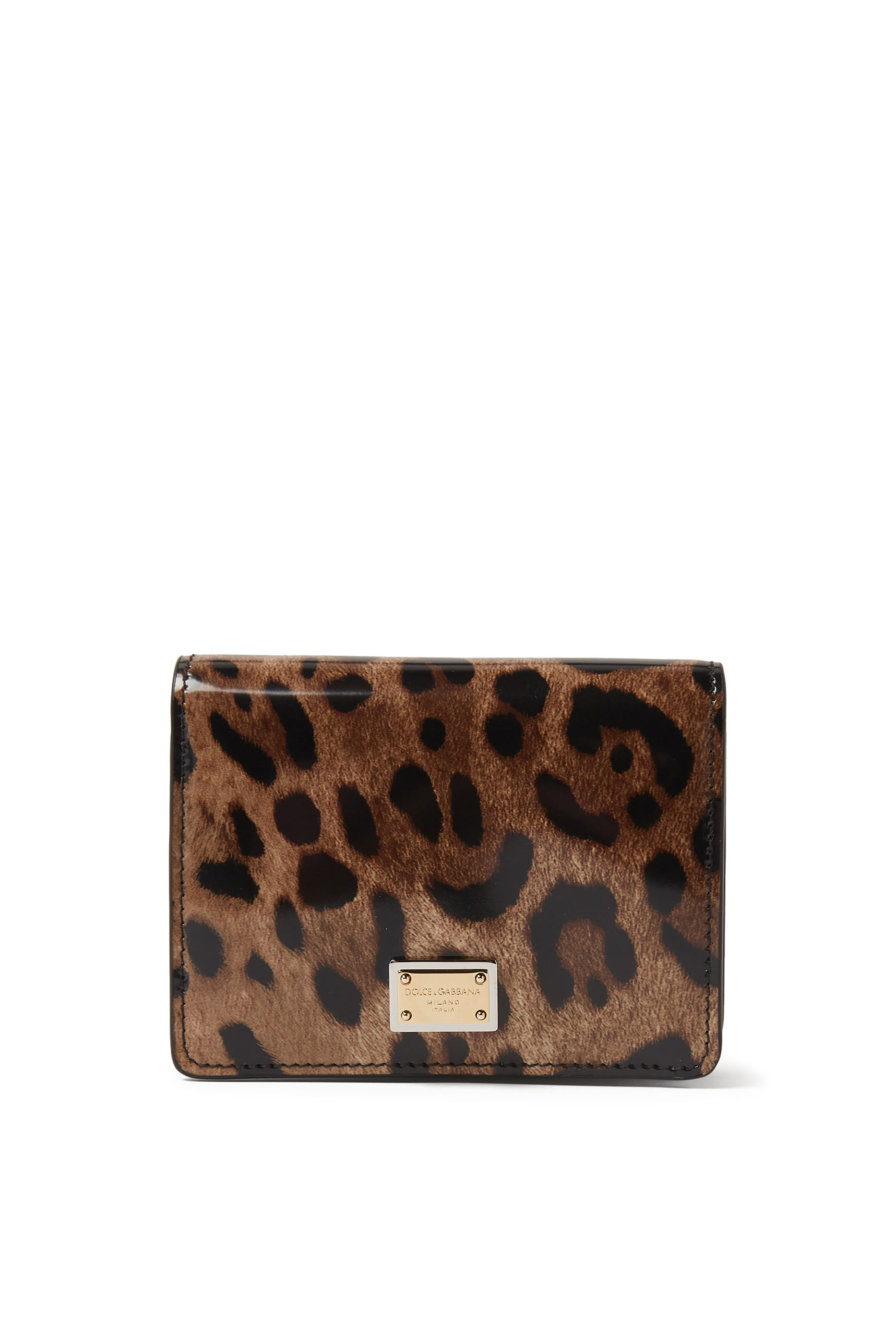 Kim Leopard Print Wallet