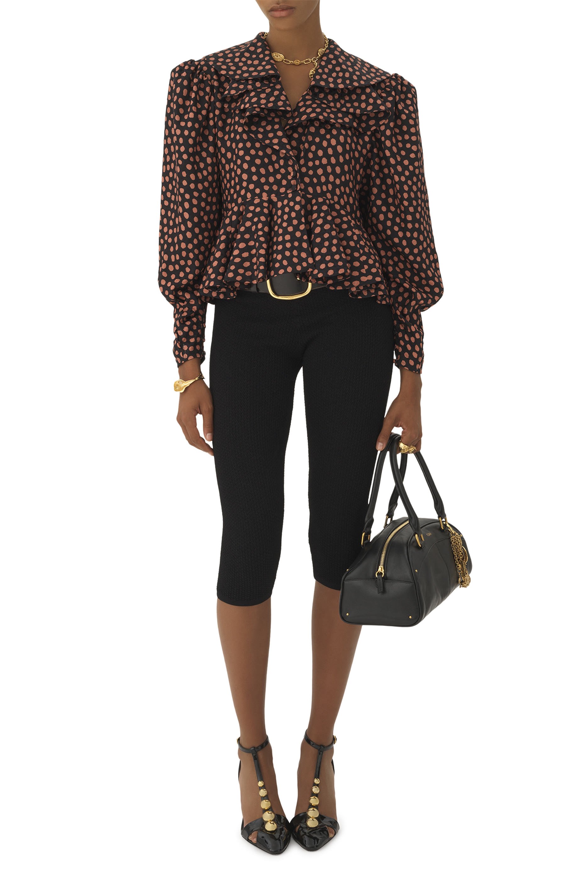 High-Rise Capri Leggings