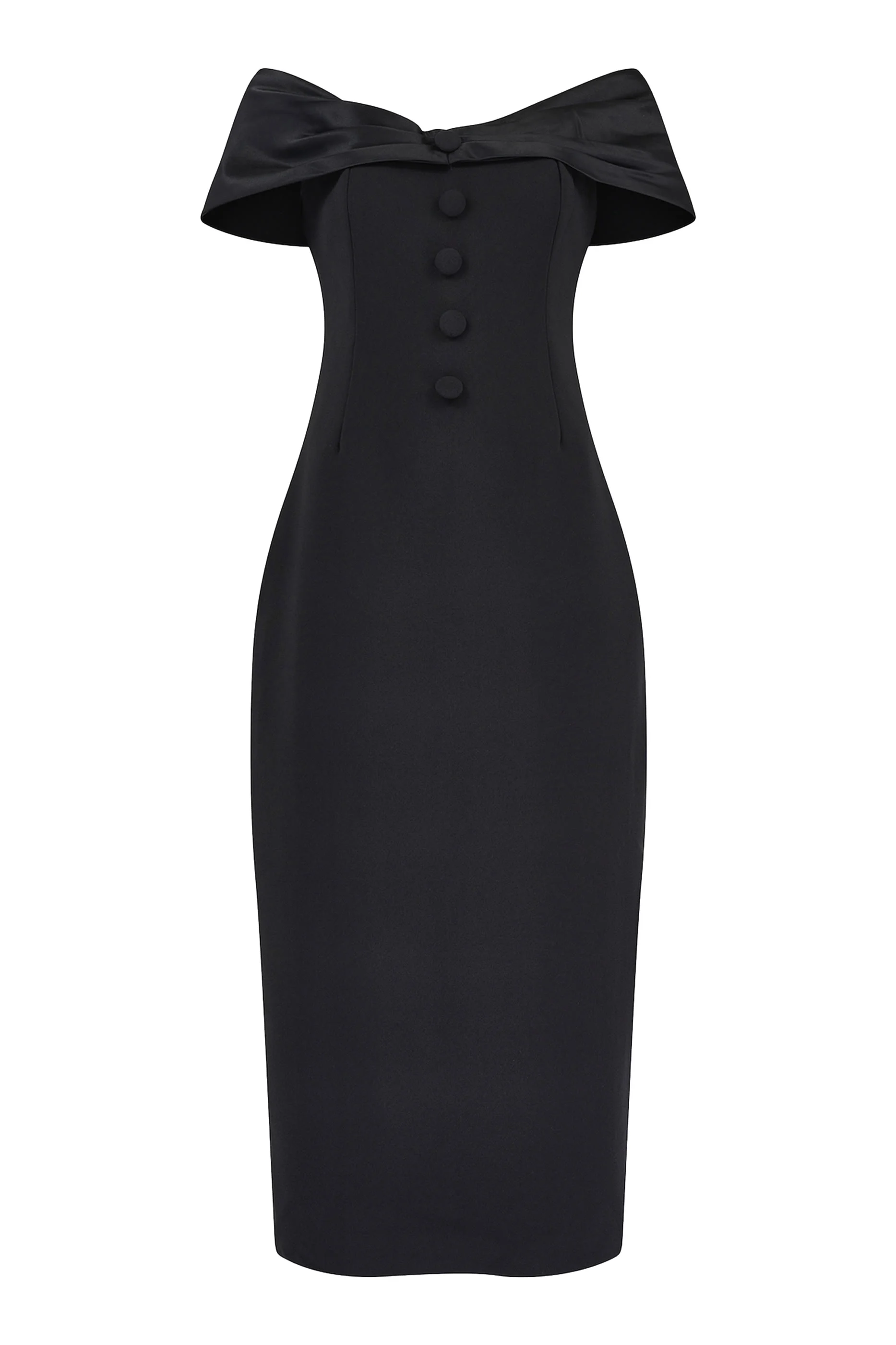 The Ultimate Muse Bow Midi Dress