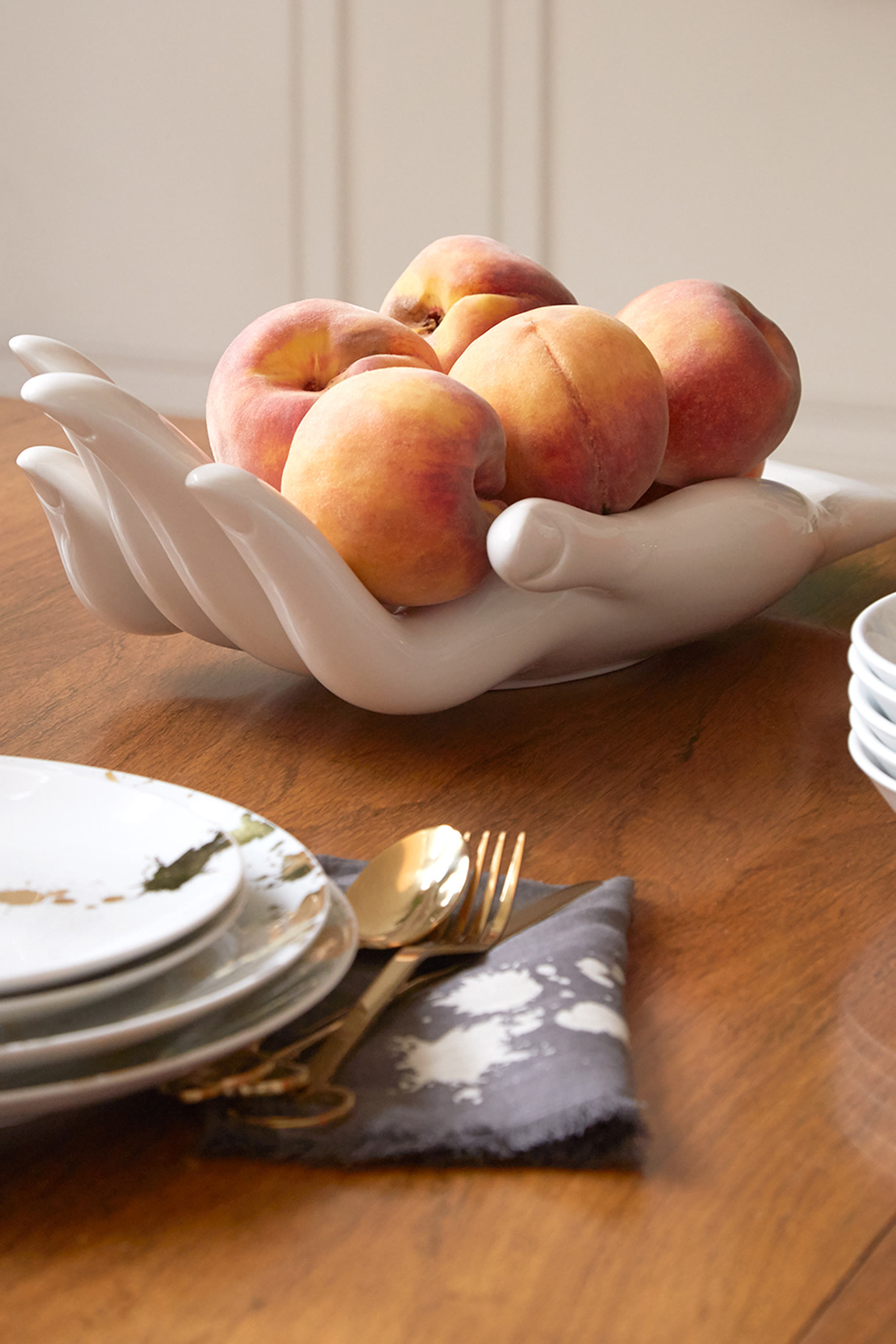 Gilded Eve Fruit Bowl