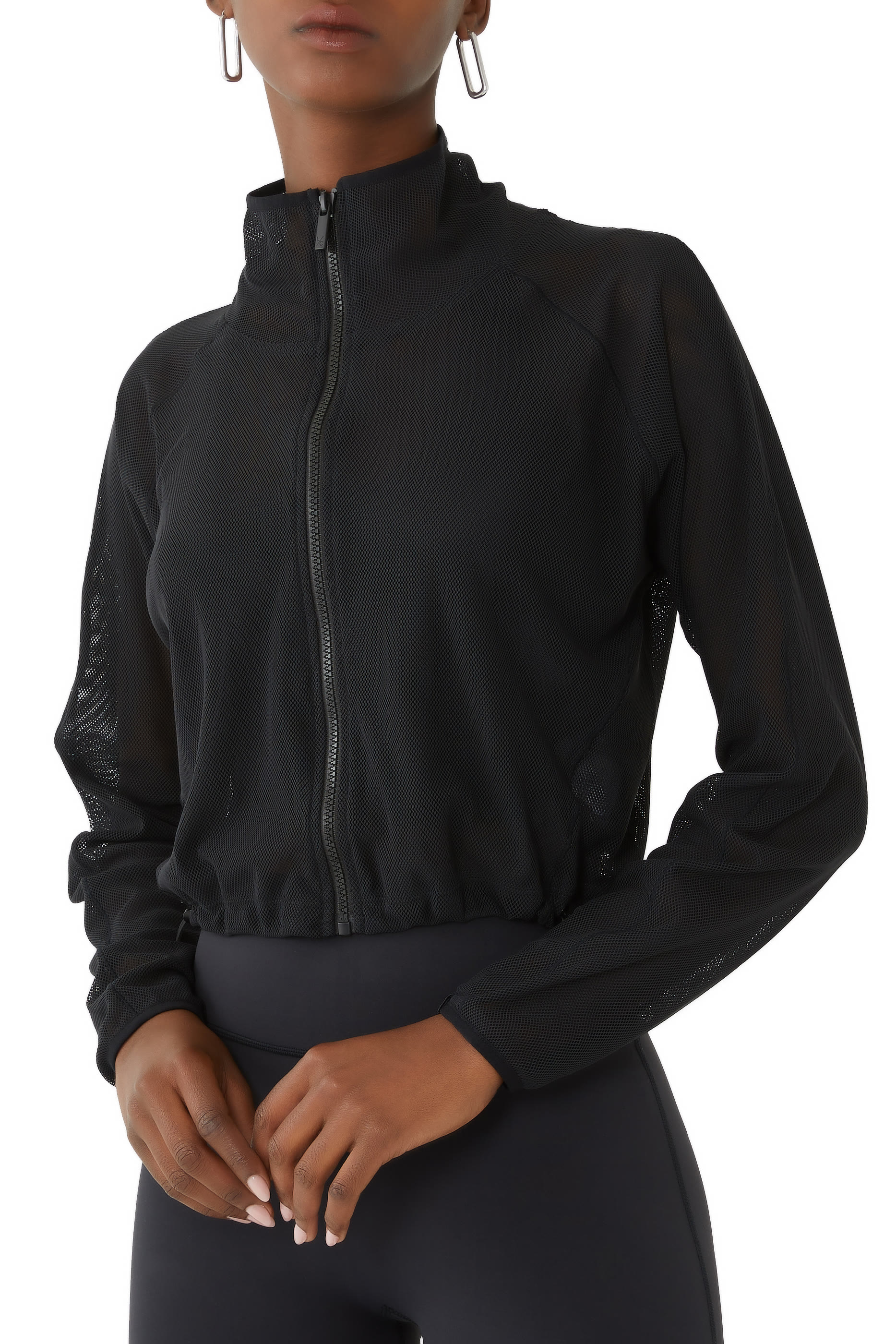 Mesh Breatheable Lightweight Zip Through Jacket