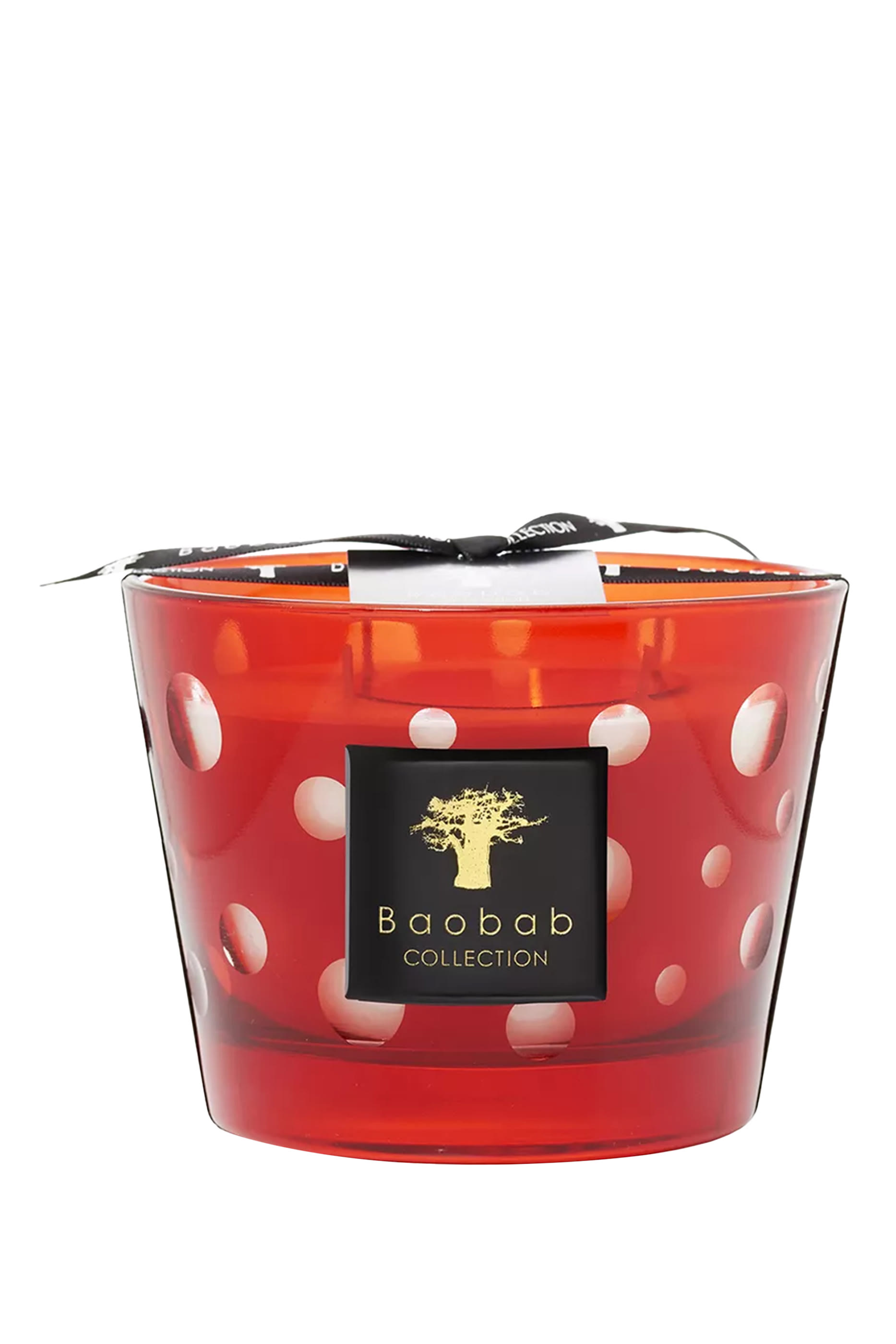 Red Bubbles Max 10 Candle