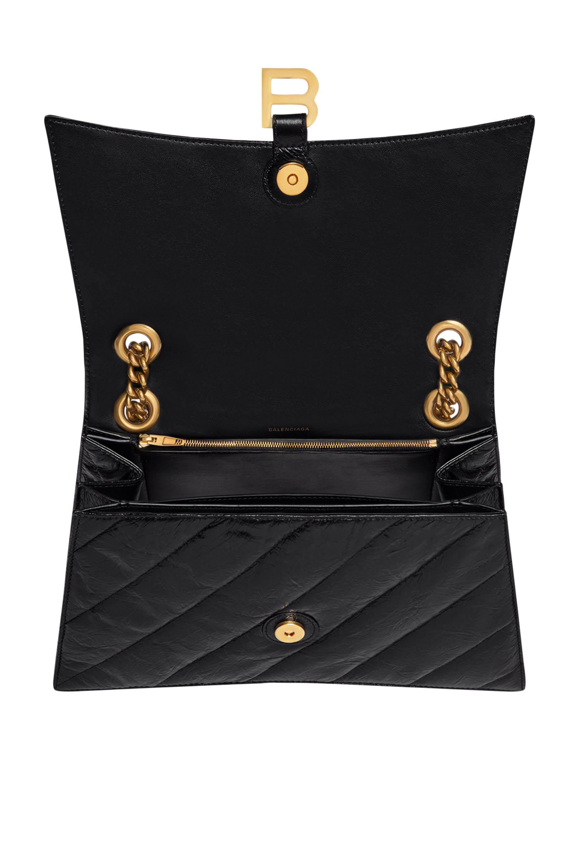 Quilted Crush Medium Chain Bag