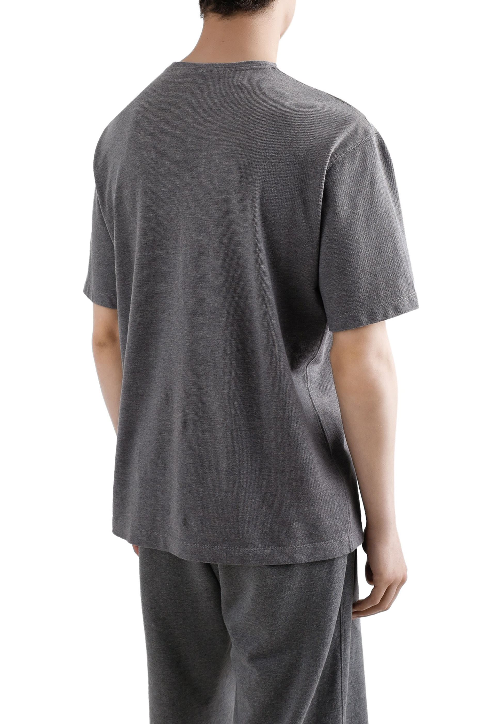 Logo Tag Cotton T-Shirt